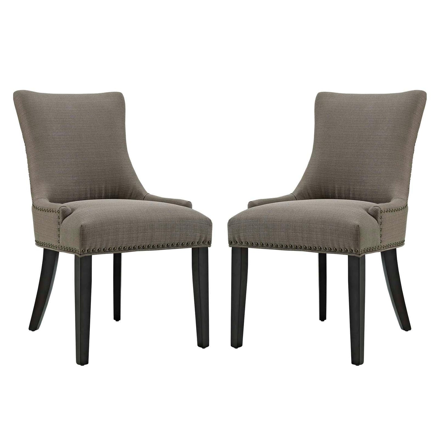 Modway Marquis Dining Side Chair Fabric Set of 2 FredCo