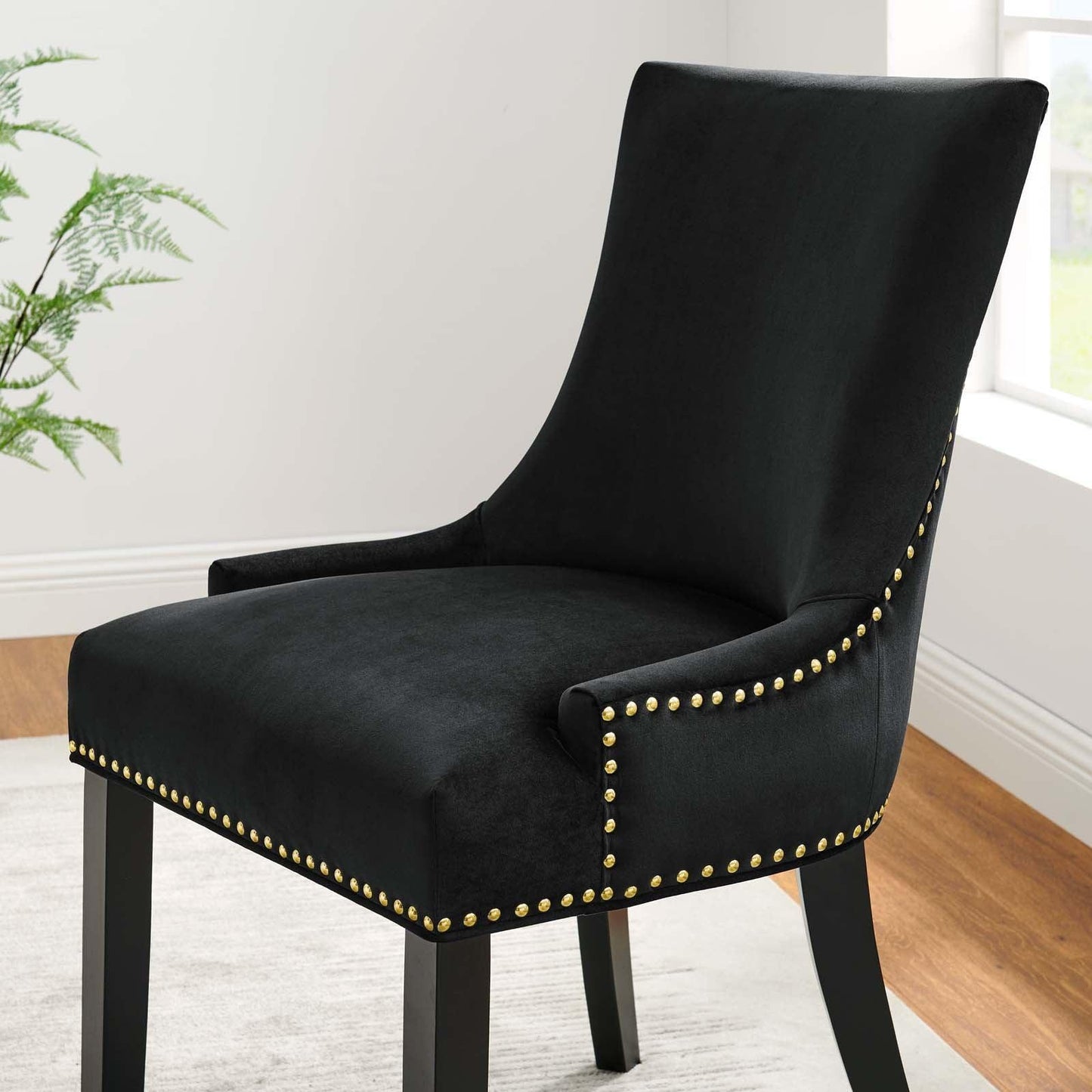 Modway Marquis Performance Velvet Dining Chairs - Set of 2 FredCo