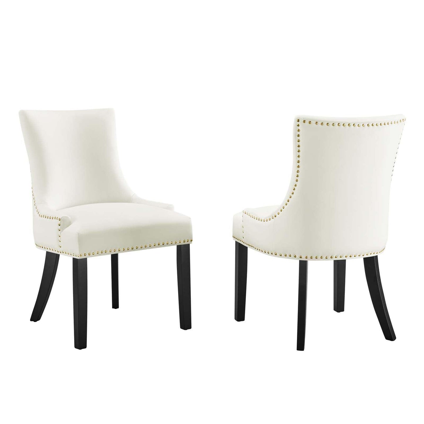Modway Marquis Performance Velvet Dining Chairs - Set of 2 FredCo