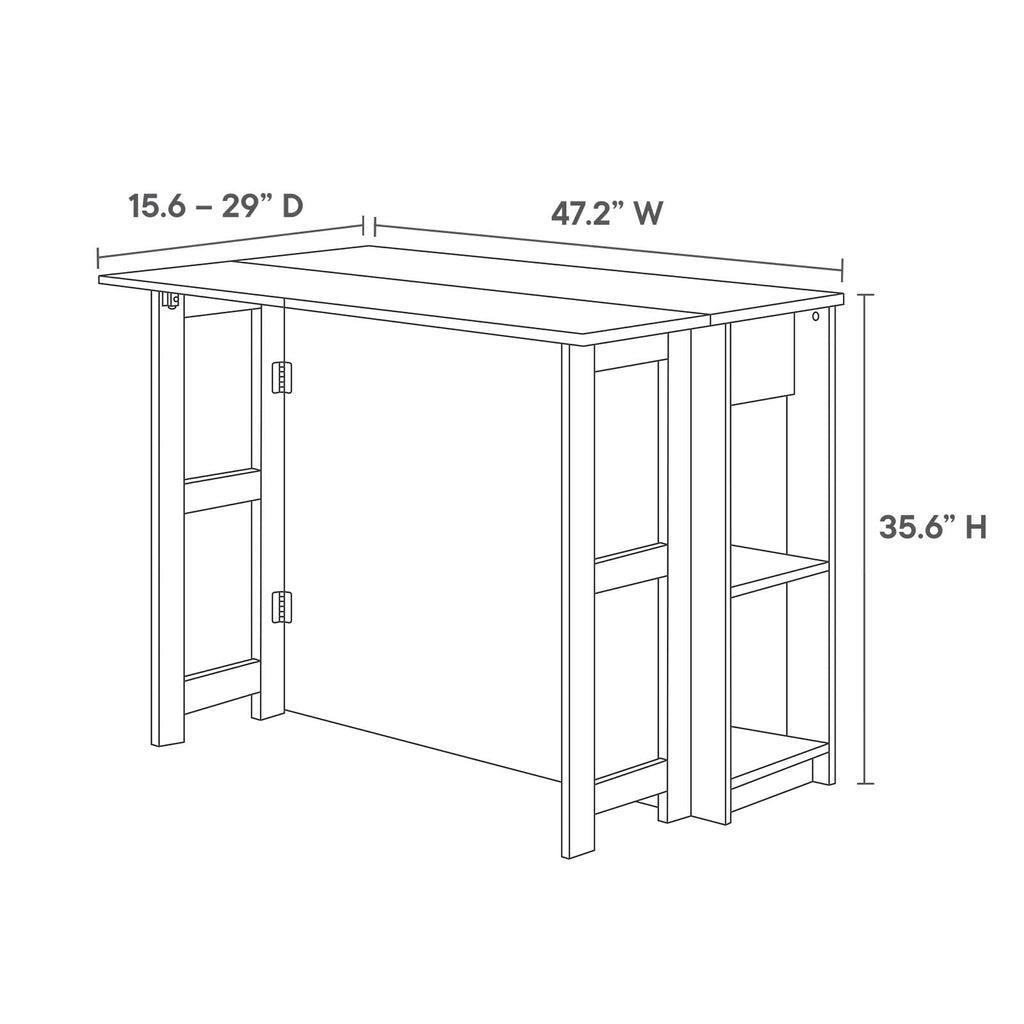 Modway Meadowbrook 3-Piece Kitchen Island and Stool Set FredCo