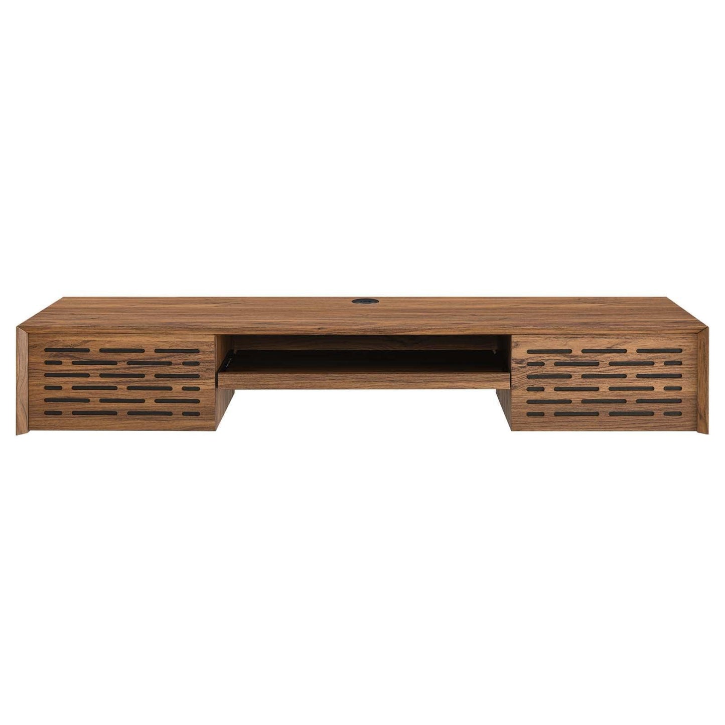 Modway Merit 60" Wall Mount Wood Office Desk FredCo