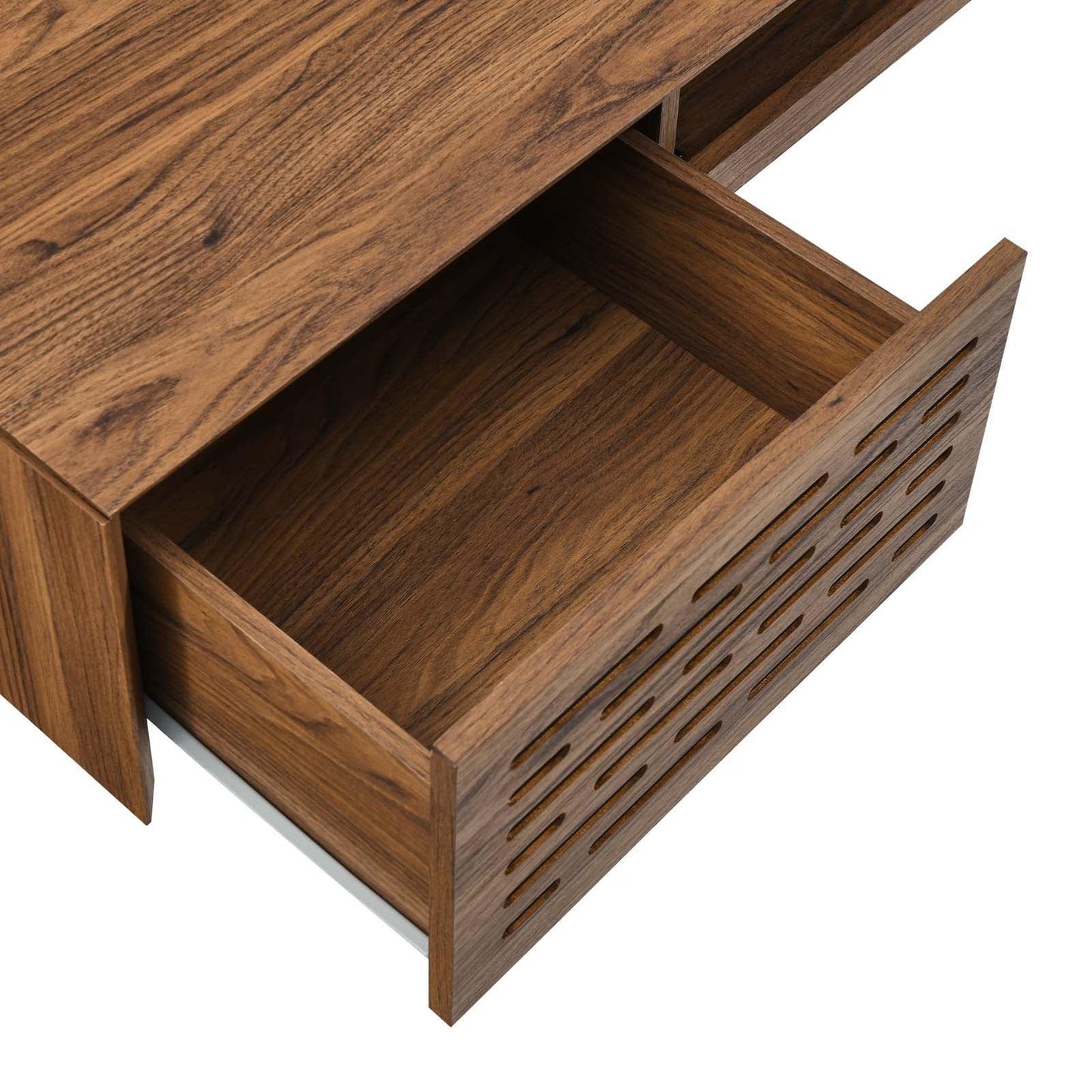 Modway Merit 60" Wall Mount Wood Office Desk FredCo