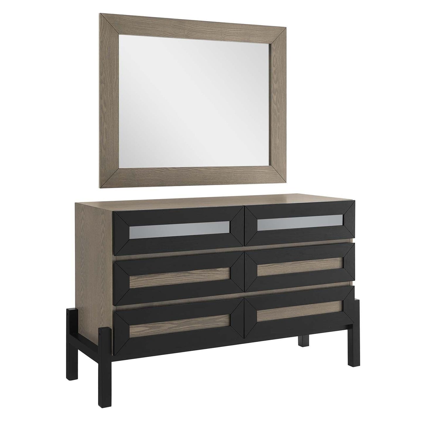 Modway Merritt Dresser and Mirror FredCo