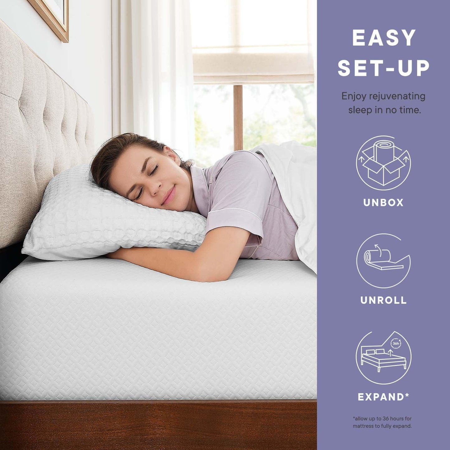 Modway Mila 8" King Mattress FredCo