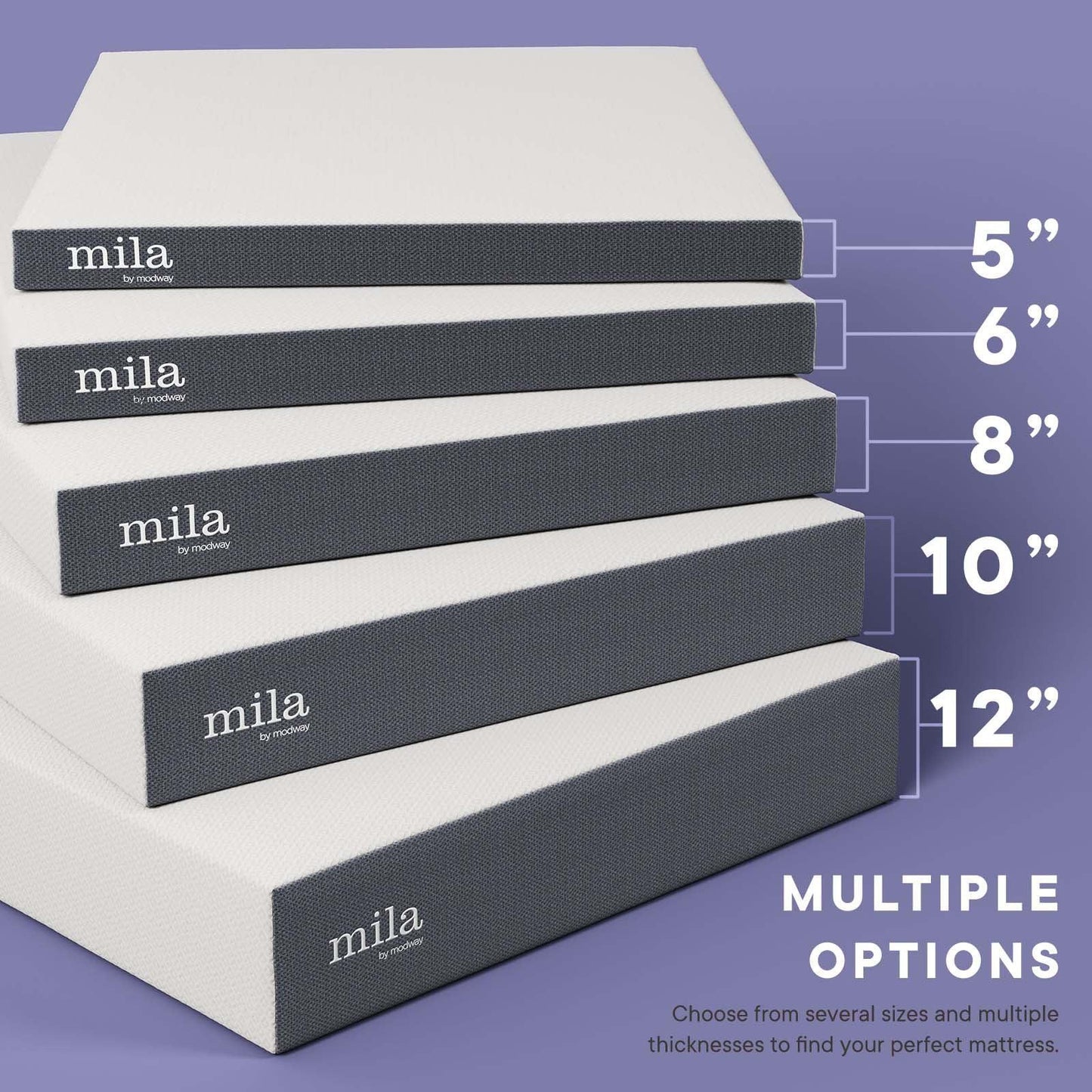 Modway Mila 8" King Mattress FredCo