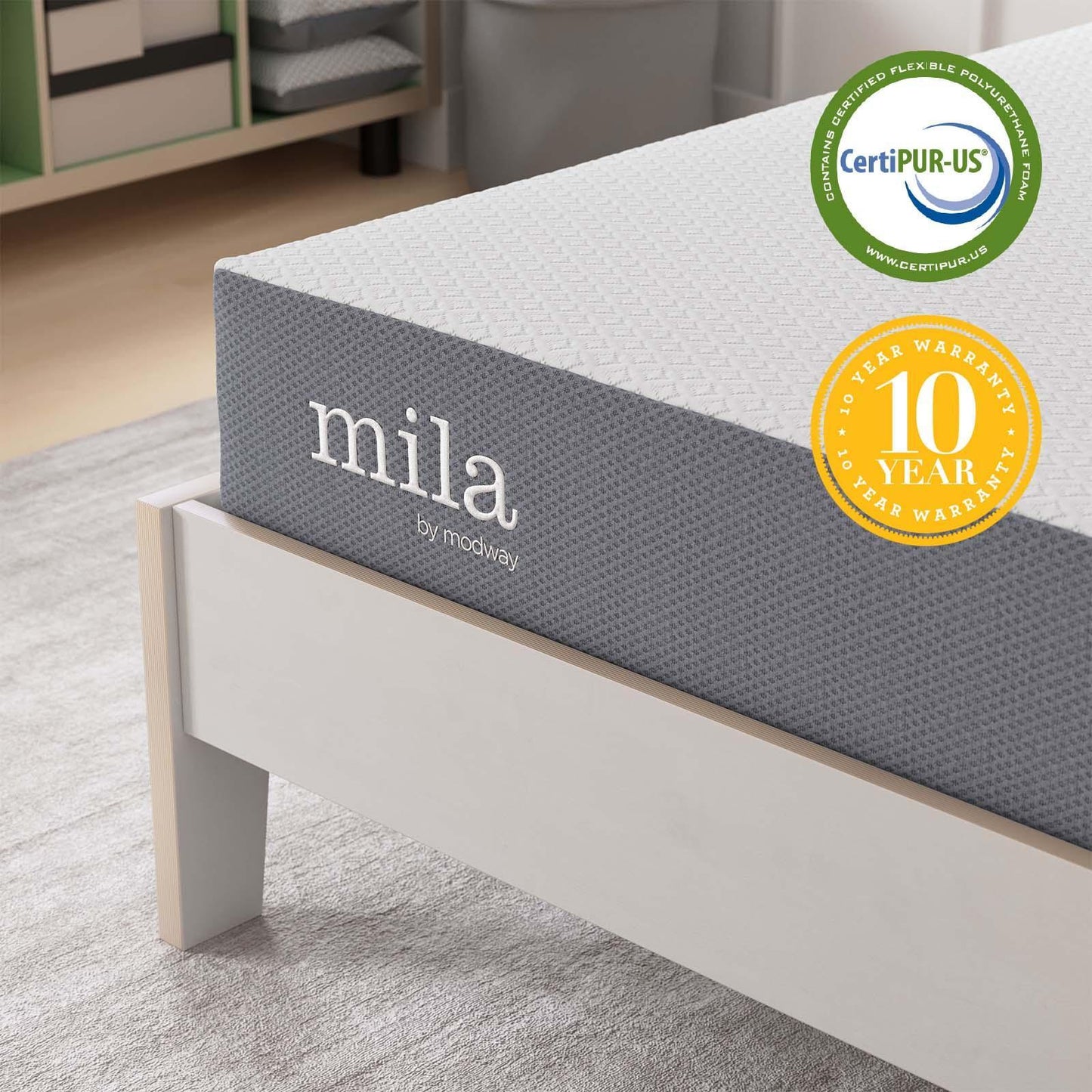 Modway Mila 8" Twin Mattress FredCo