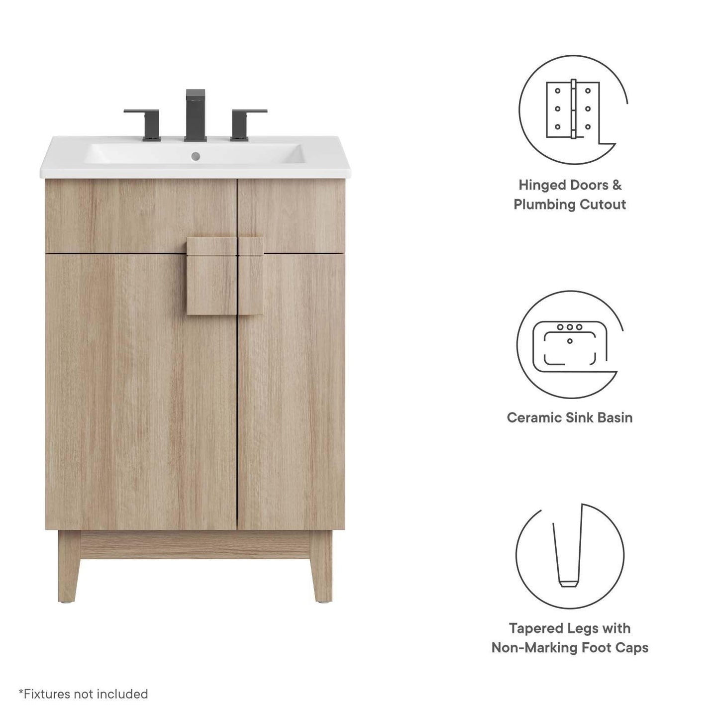 Modway Miles 24” Bathroom Vanity, EEI-6482 FredCo