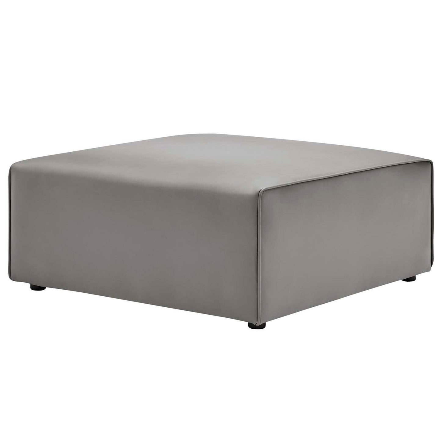 Modway Mingle Vegan Leather Sofa and Ottoman Set FredCo