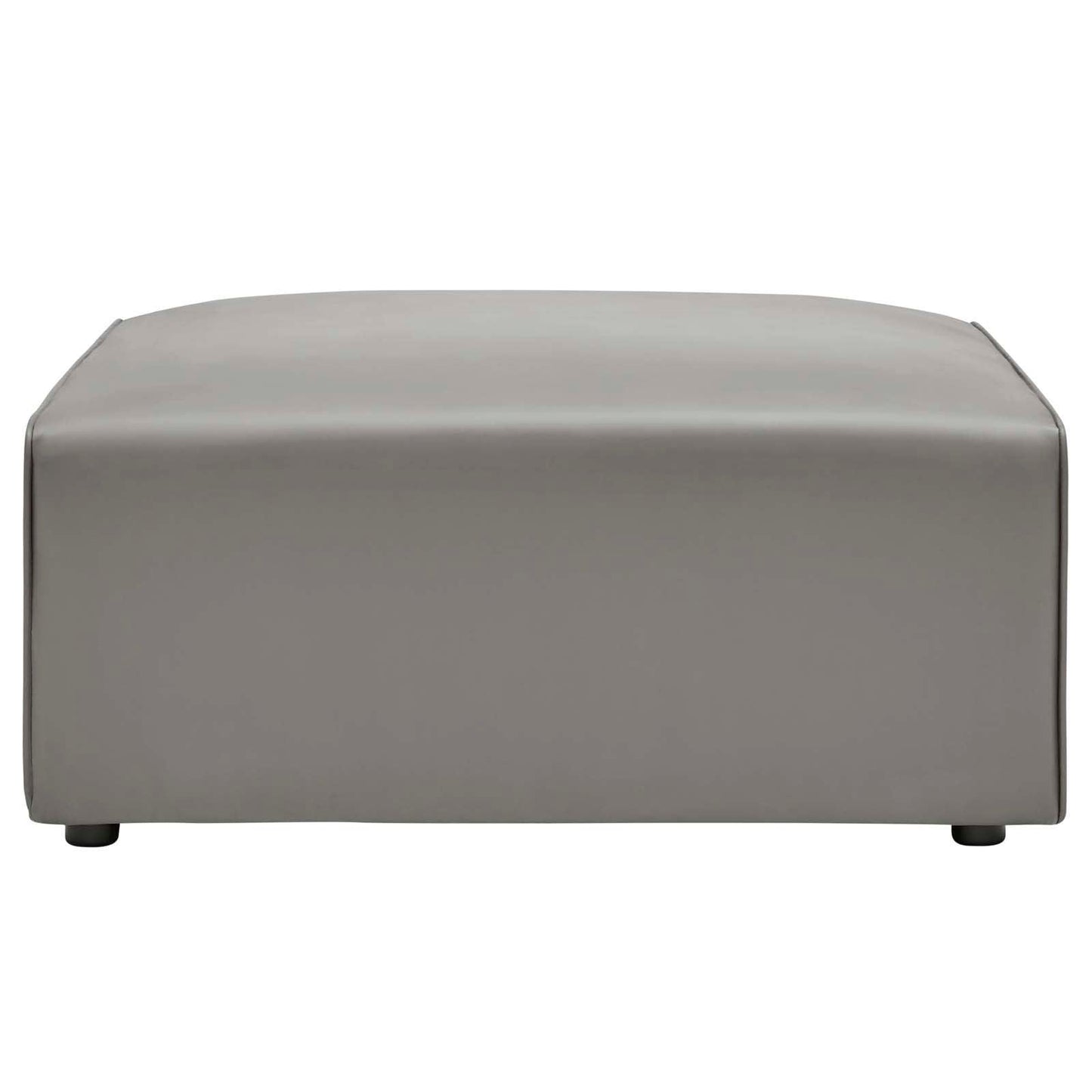 Modway Mingle Vegan Leather Sofa and Ottoman Set FredCo