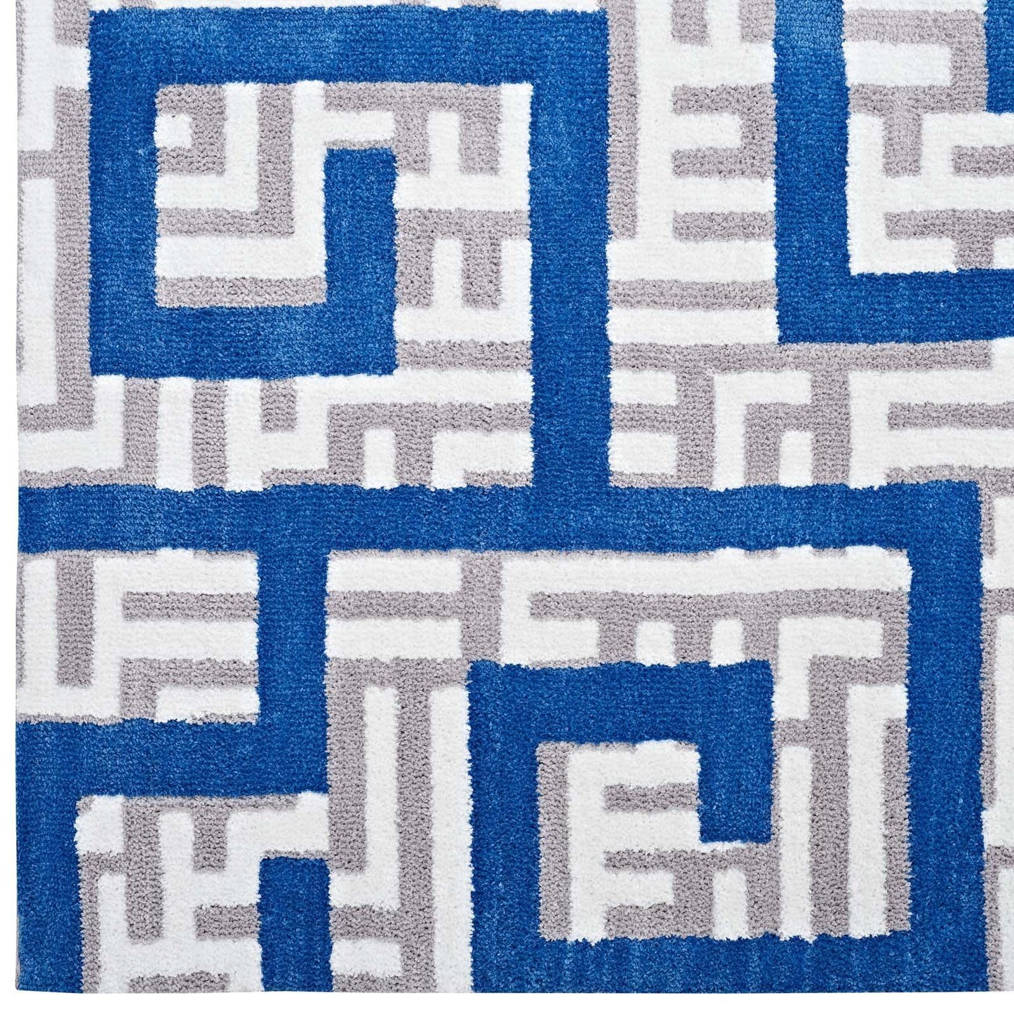 Modway Nahia Geometric Maze Area Rug FredCo