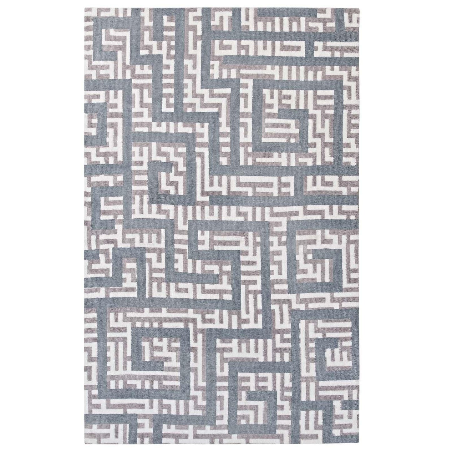 Modway Nahia Geometric Maze Area Rug FredCo