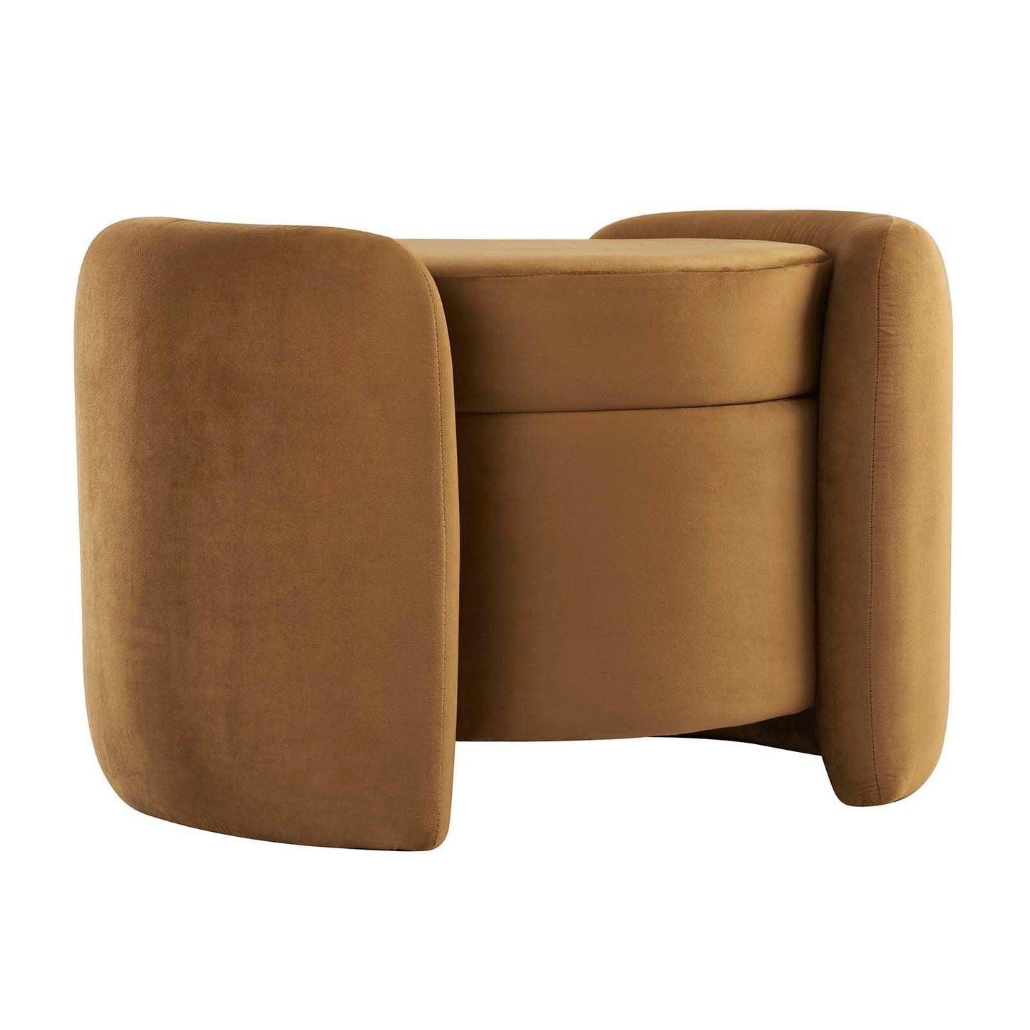 Modway Nebula Upholstered Performance Velvet Ottoman FredCo