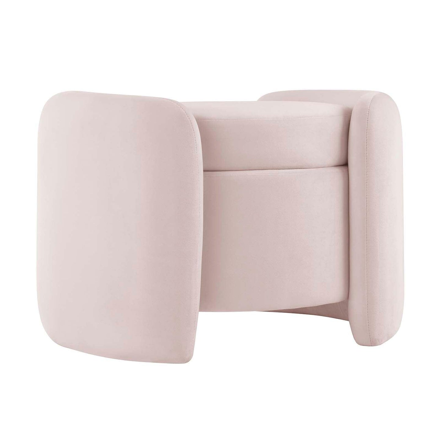 Modway Nebula Upholstered Performance Velvet Ottoman FredCo