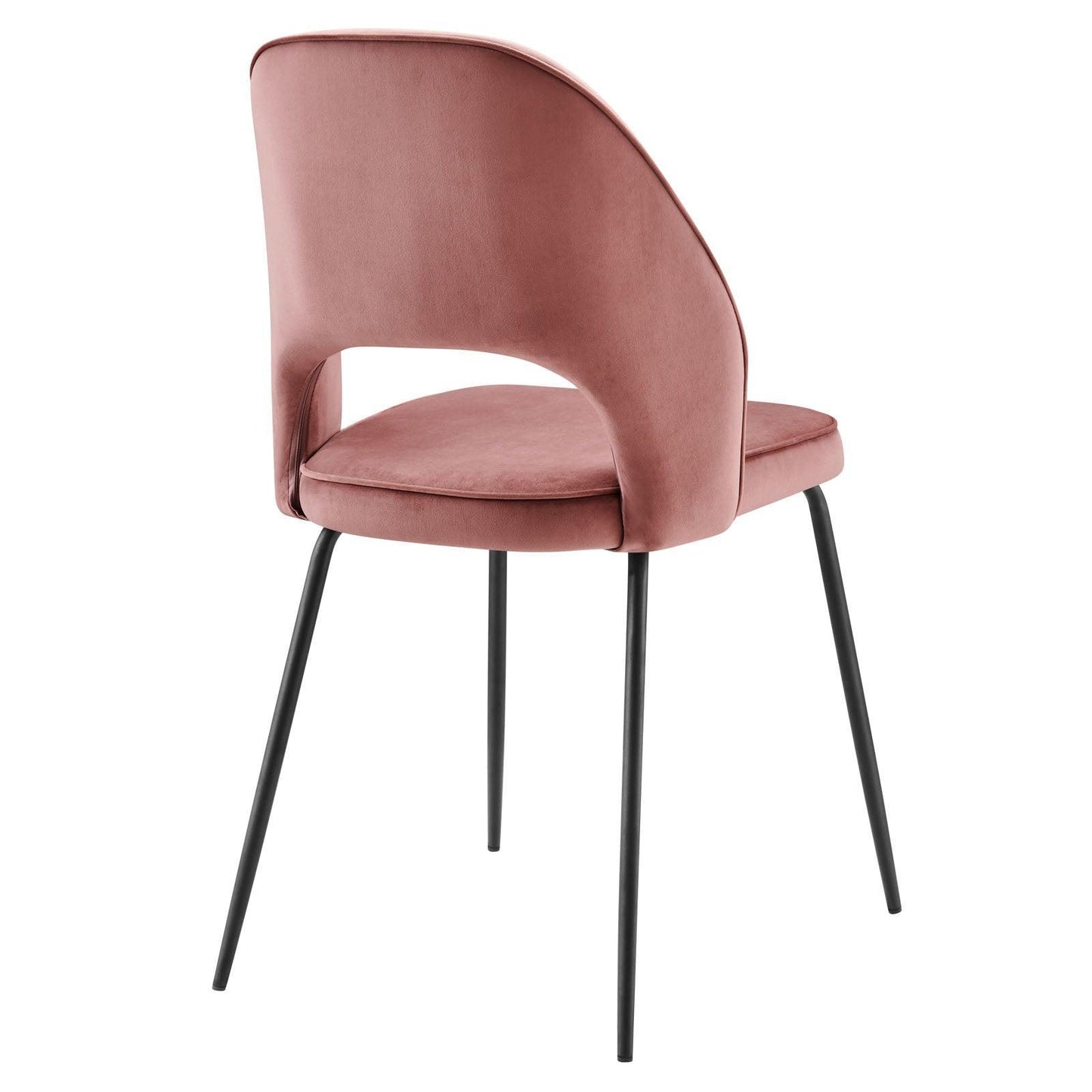 Modway Nico Performance Velvet Dining Chair Set of 2 FredCo