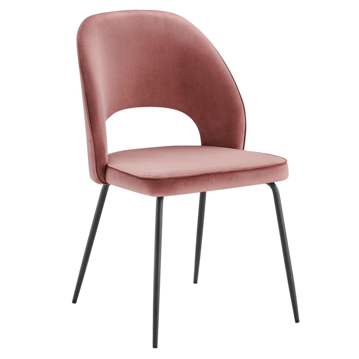 Modway Nico Performance Velvet Dining Chair Set of 2 FredCo