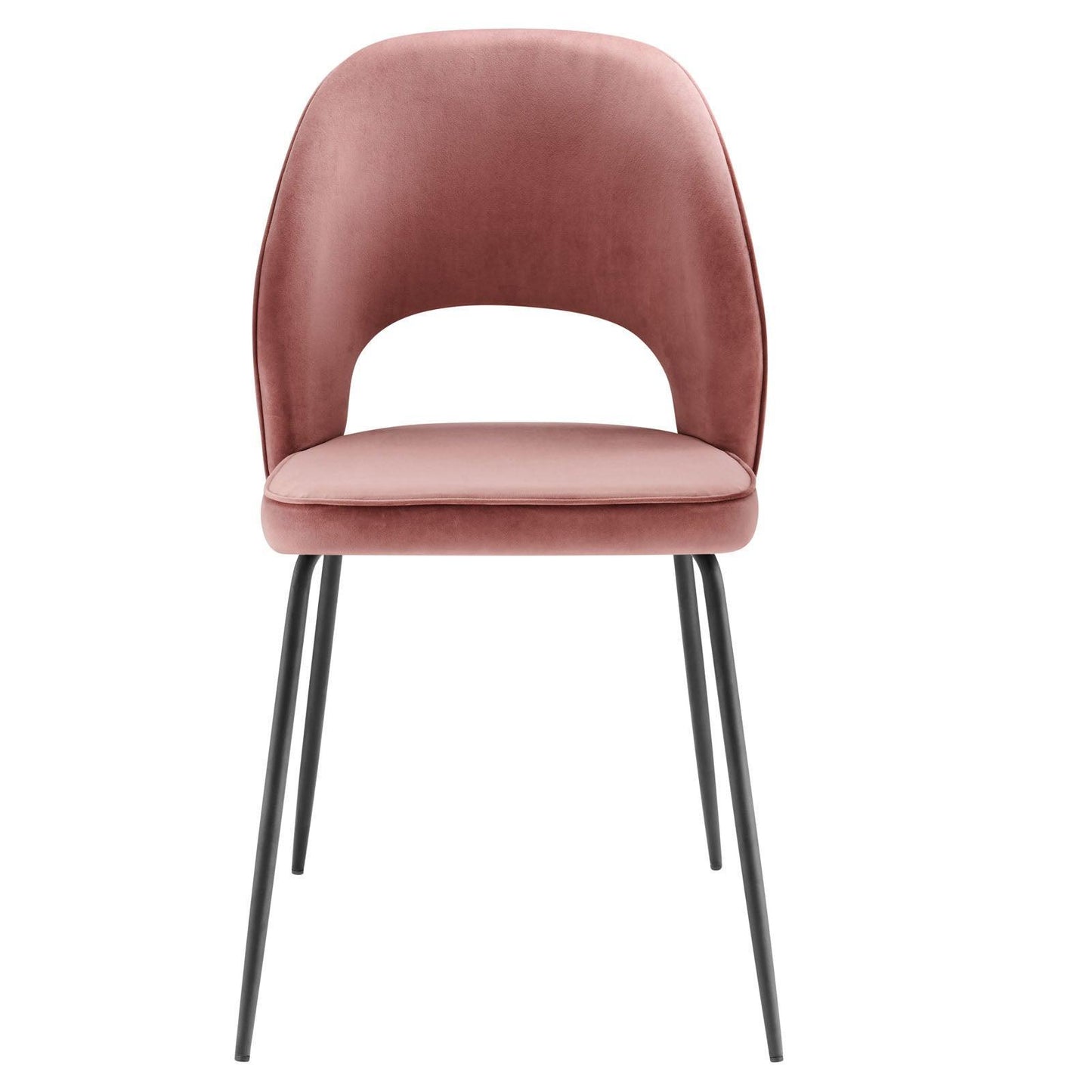 Modway Nico Performance Velvet Dining Chair Set of 2 FredCo