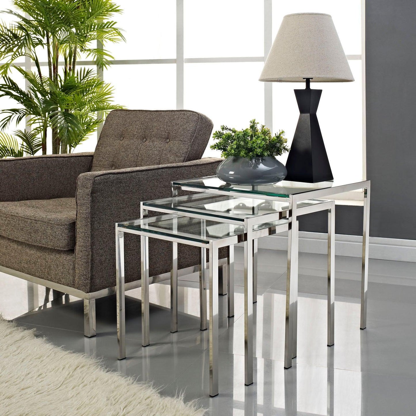 Modway Nimble Nesting Table FredCo