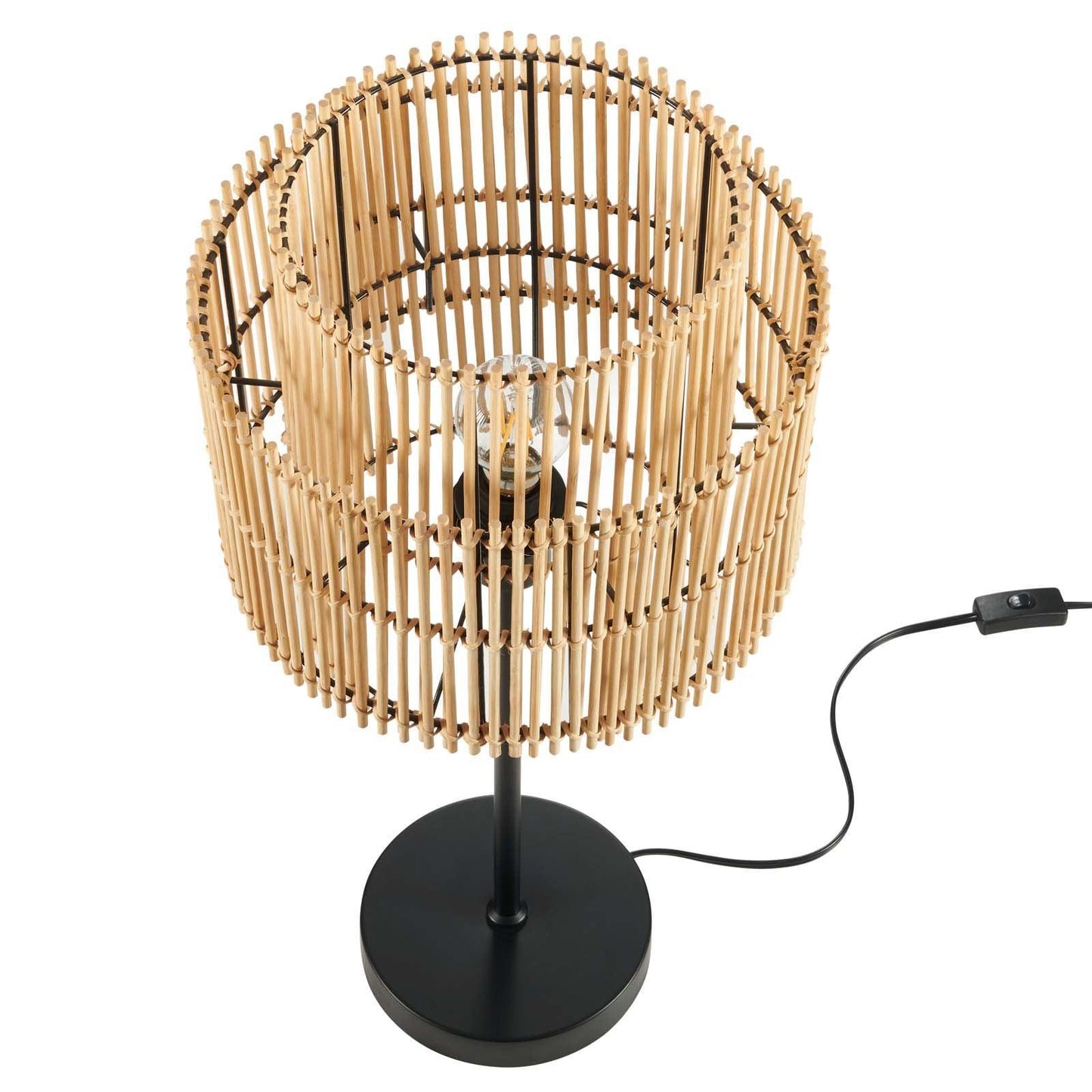 Modway Nourish Bamboo Table Lamp FredCo