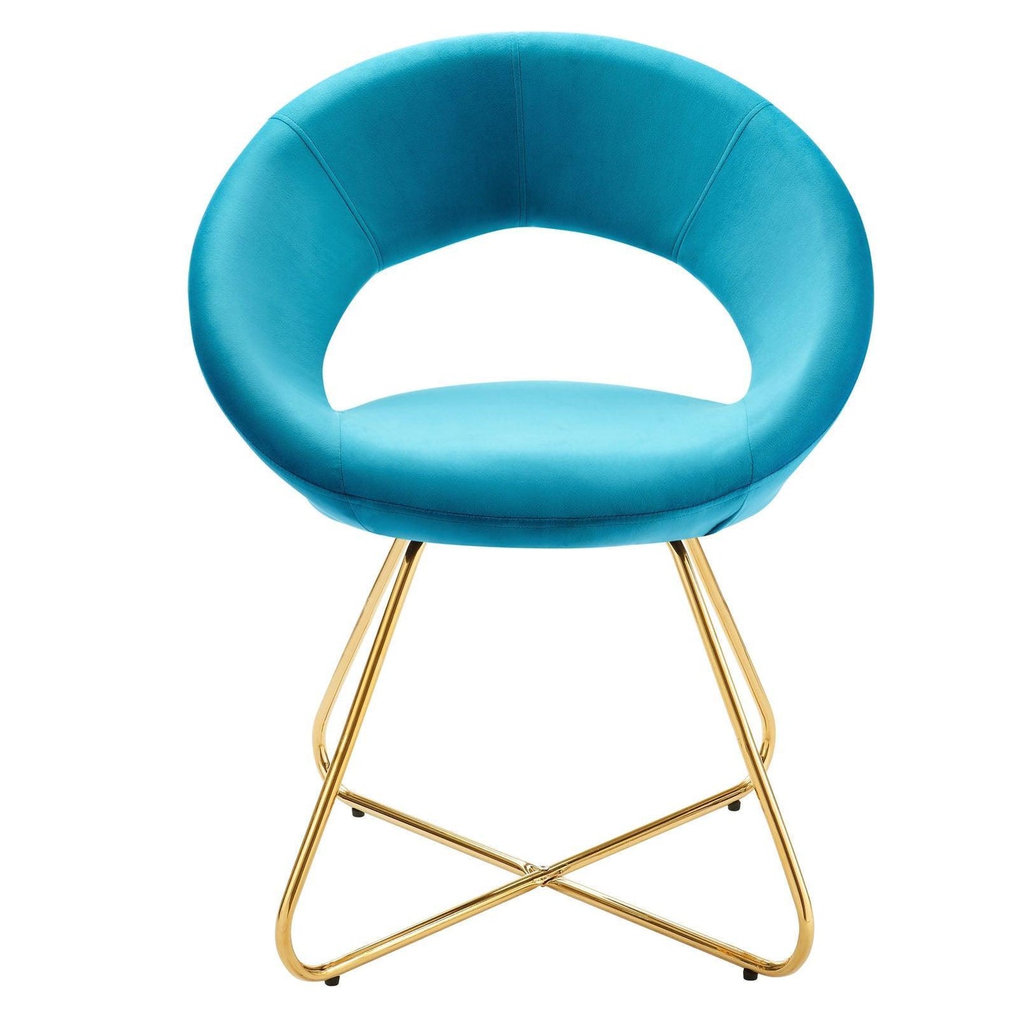 Modway Nouvelle Performance Velvet Dining Chair Set of 2 FredCo