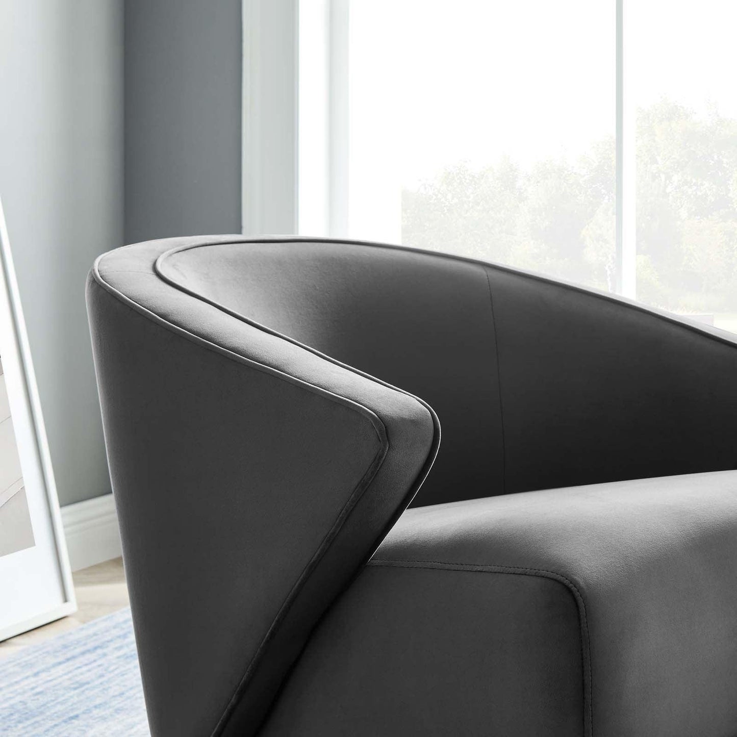 Modway Odyssey Performance Velvet Armchair FredCo