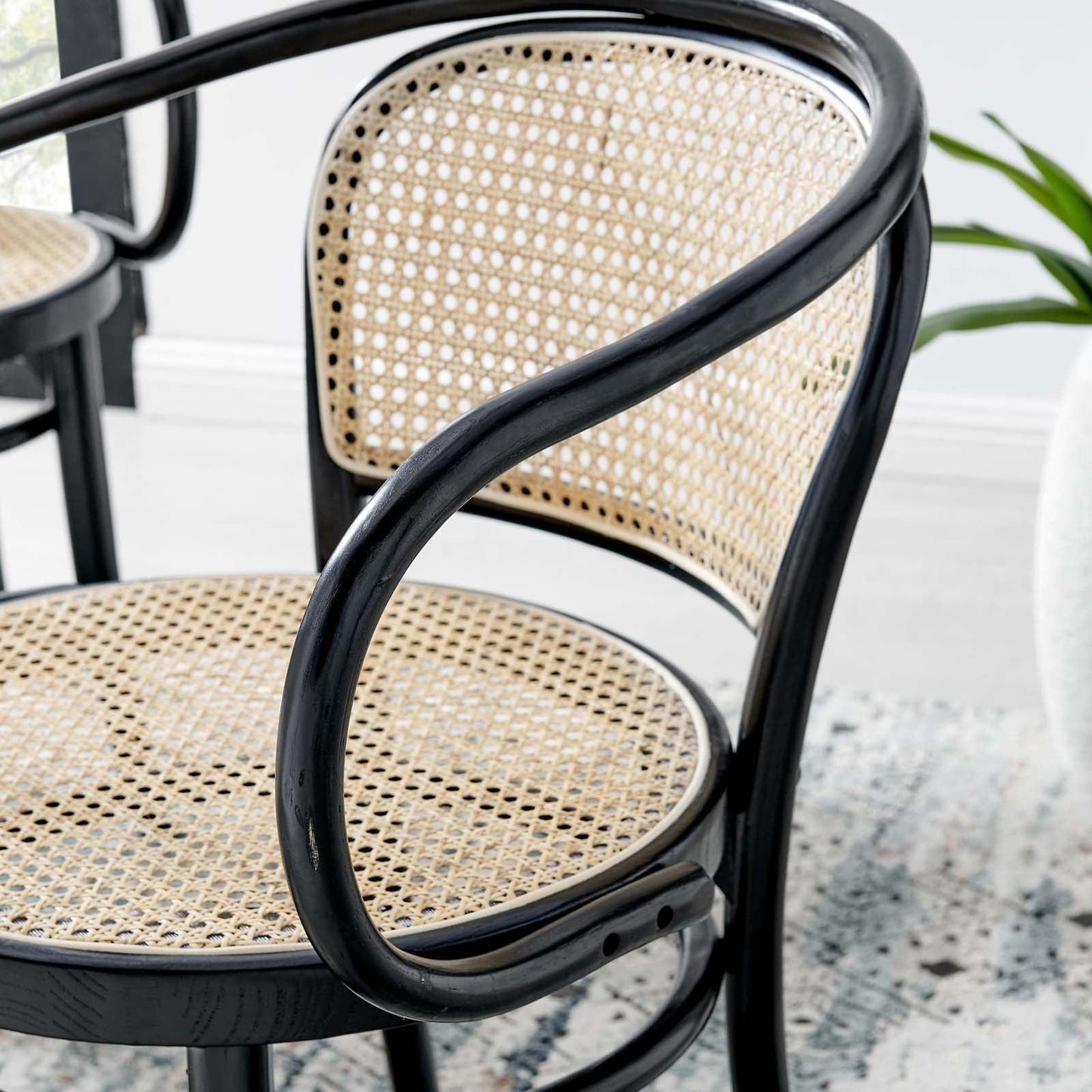 Modway Oliana Wood Dining Armchair Set of 2 FredCo