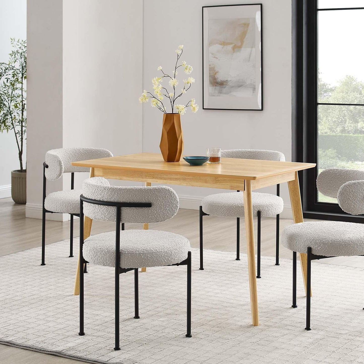 Modway Oracle 47" Rectangle Dining Table, EEI-3746 FredCo