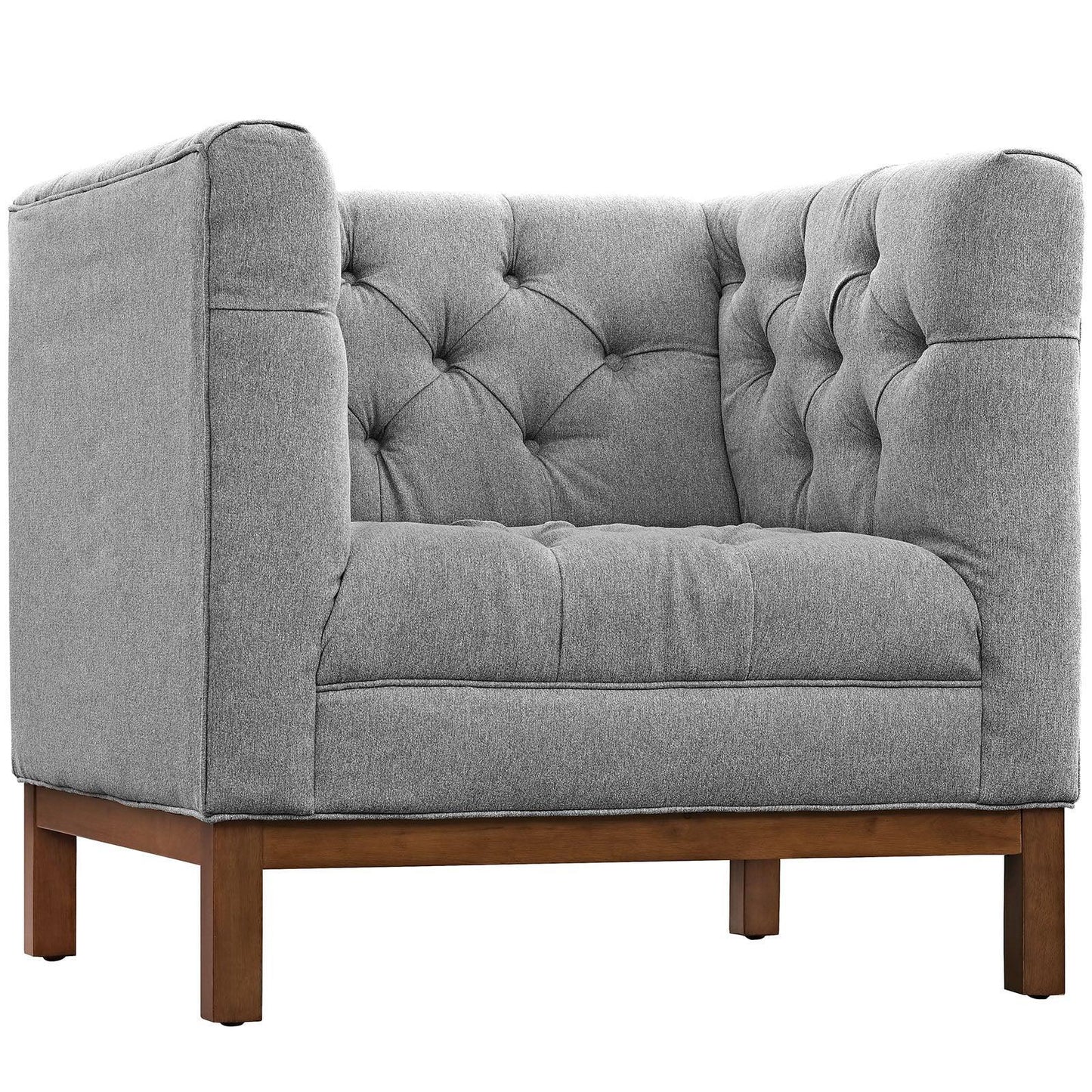 Modway Panache Upholstered Fabric Armchair FredCo