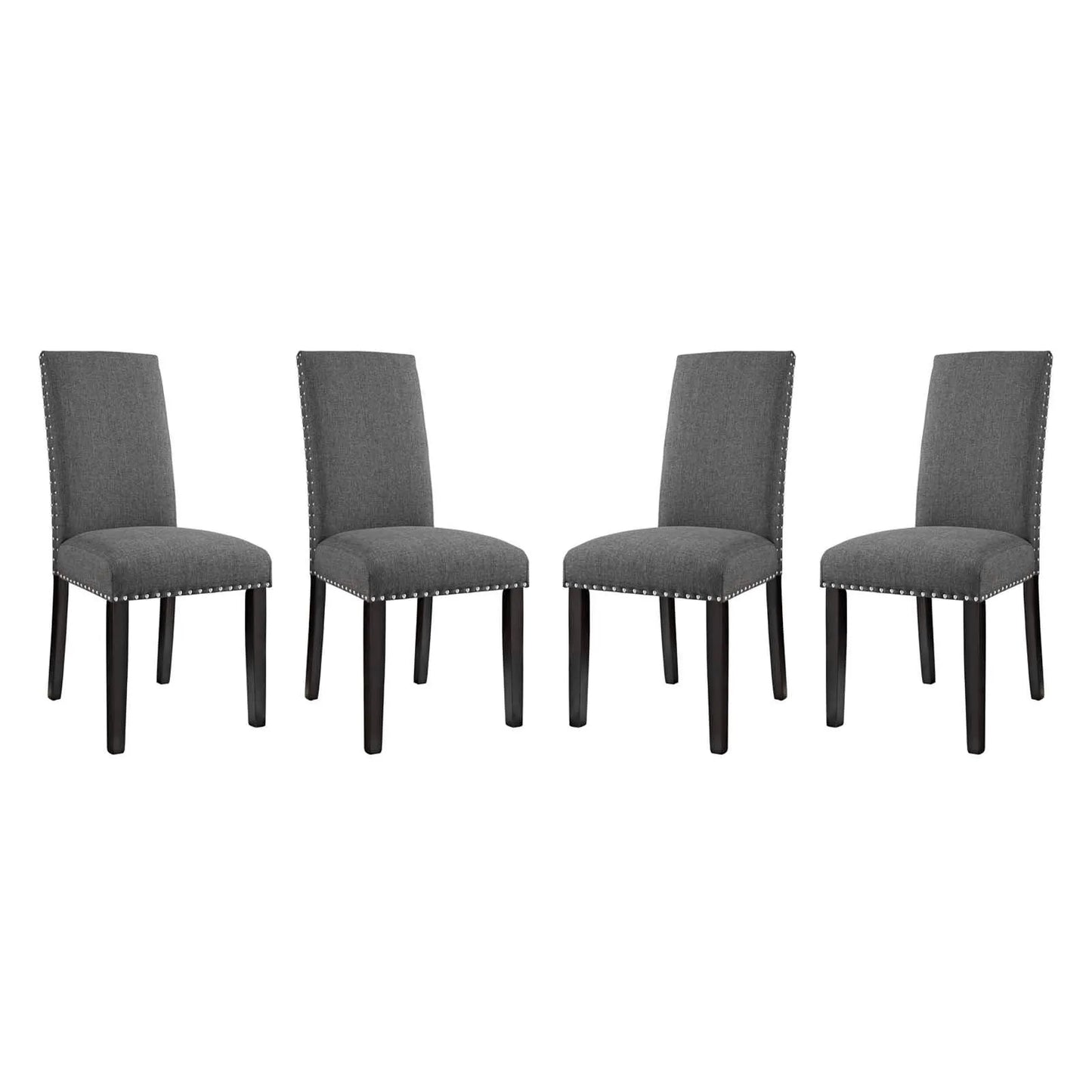 Modway Parcel Dining Side Chair Fabric Set of 4 FredCo
