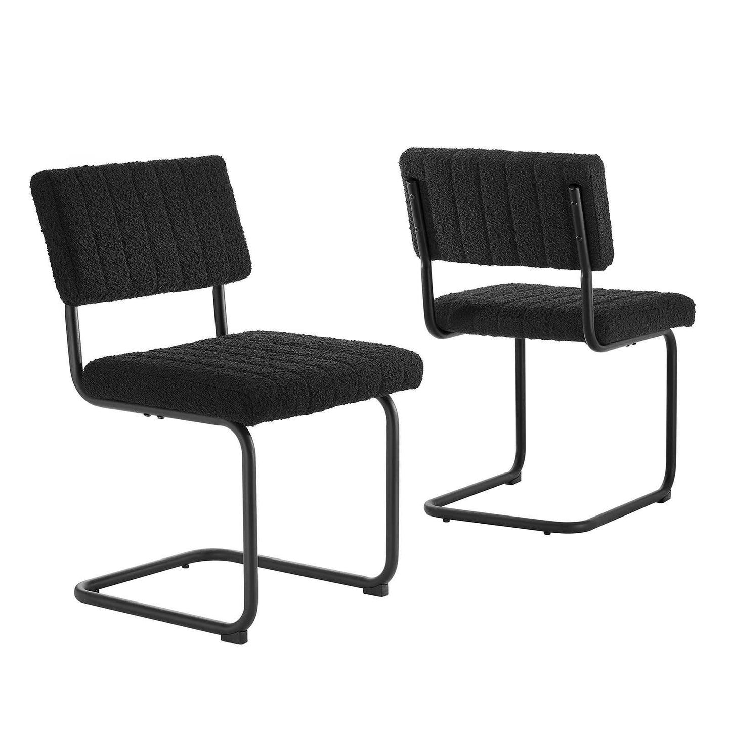 Modway Parity Boucle Dining Side Chairs - Set of 2 FredCo