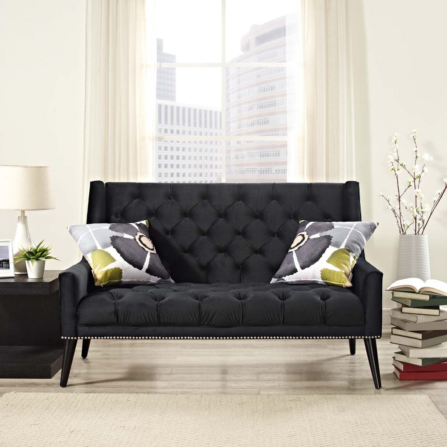 Modway Peruse Performance Velvet Loveseat FredCo