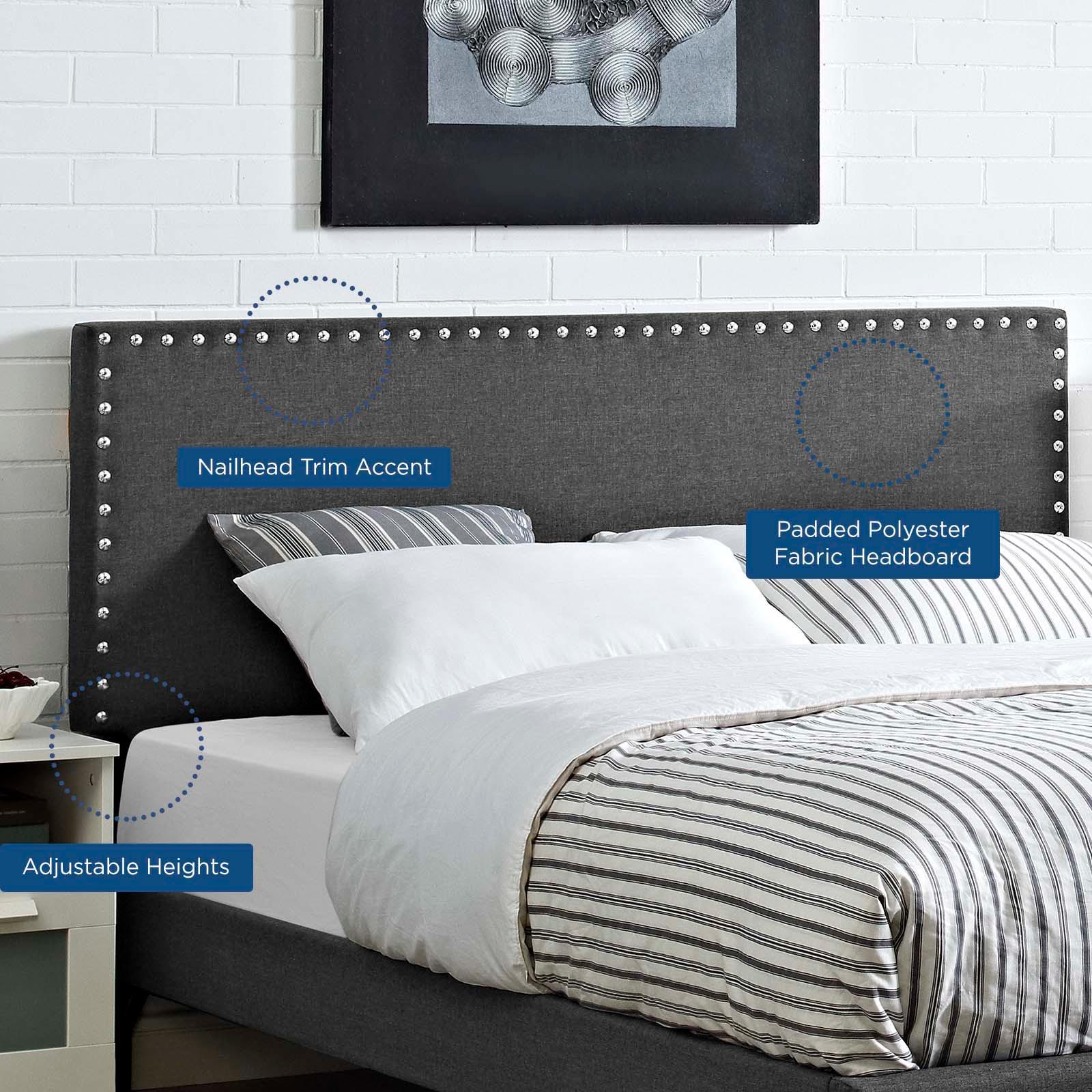 Modway Phoebe Full Upholstered Fabric Headboard FredCo