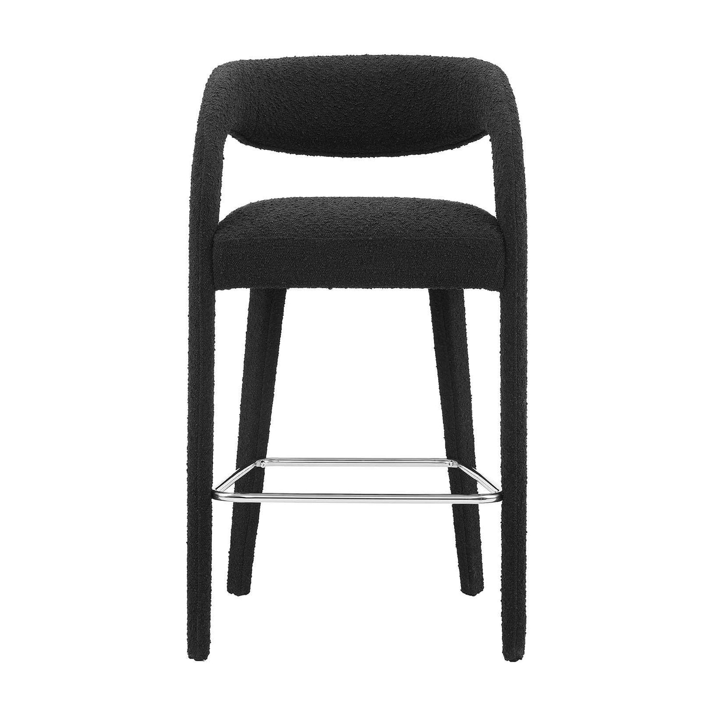 Modway Pinnacle Boucle Upholstered Bar Stool Set of Two, EEI-6568 FredCo