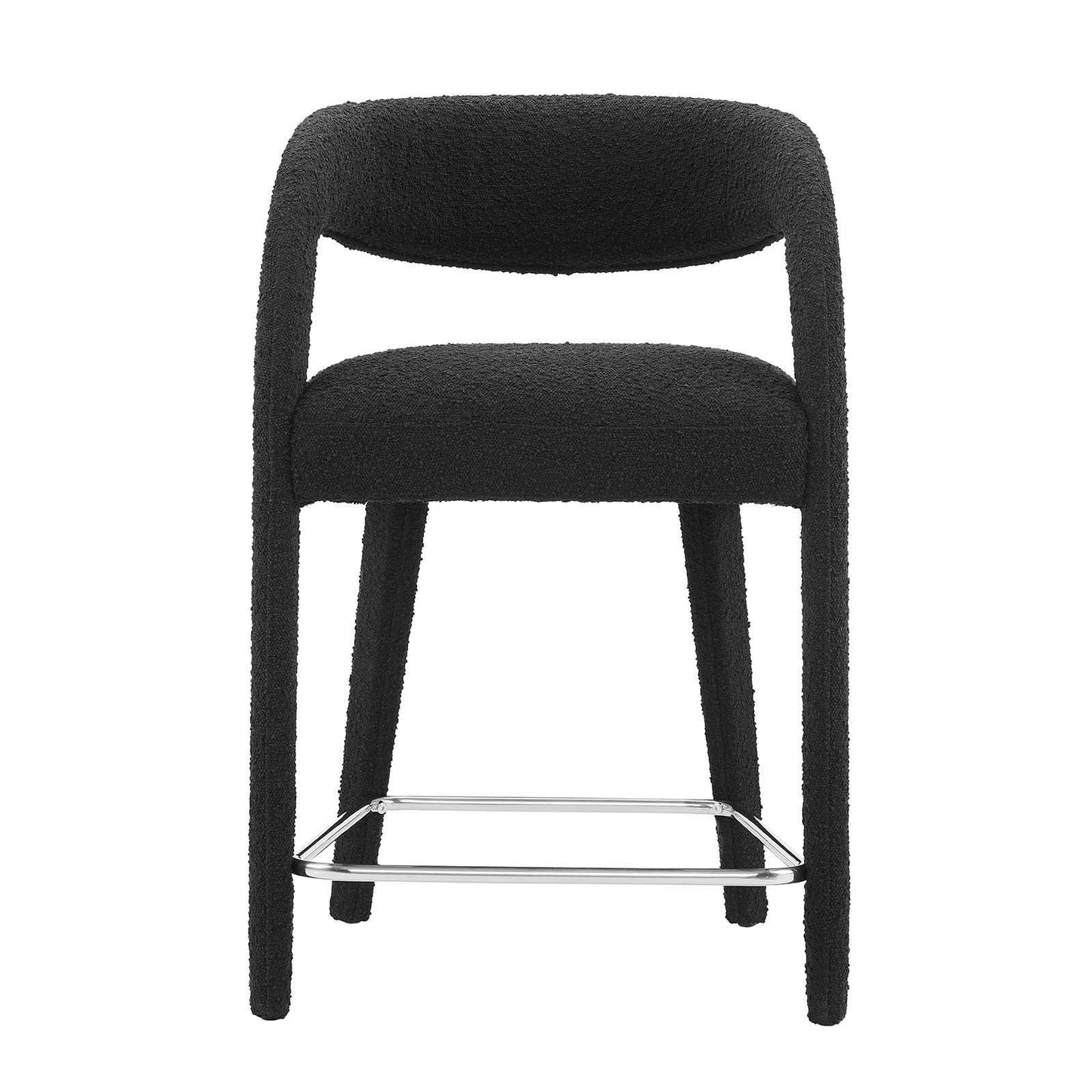 Modway Pinnacle Boucle Upholstered Counter Stool Set of Two, EEI-6565 FredCo