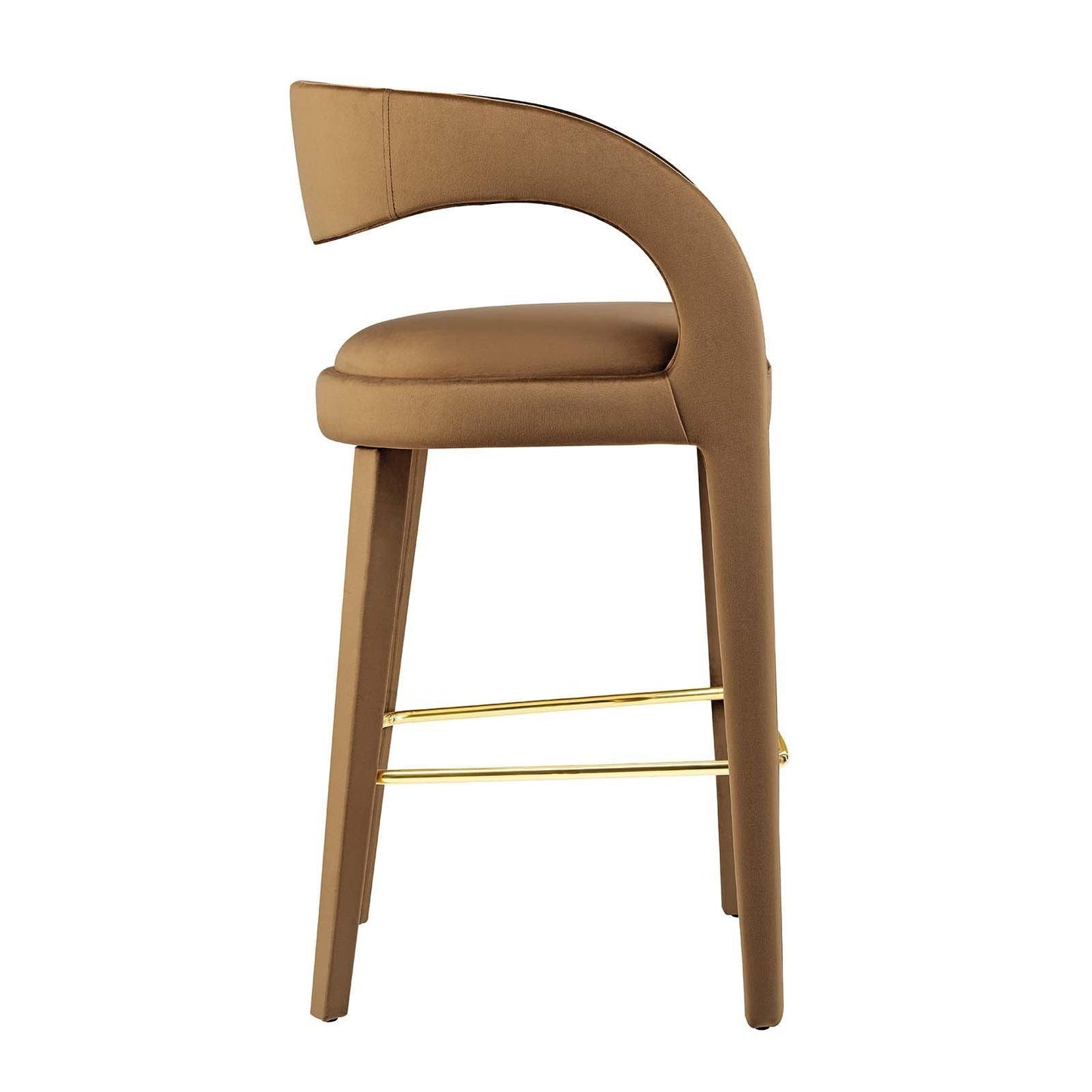 Modway Pinnacle Performance Velvet Bar Stool Set of Two, EEI-6569 FredCo