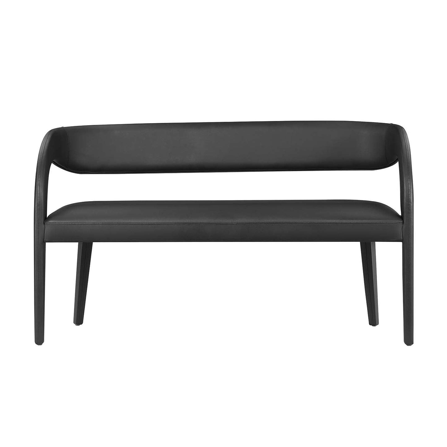 Modway Pinnacle Vegan Leather Accent Bench, EEI-6570 FredCo
