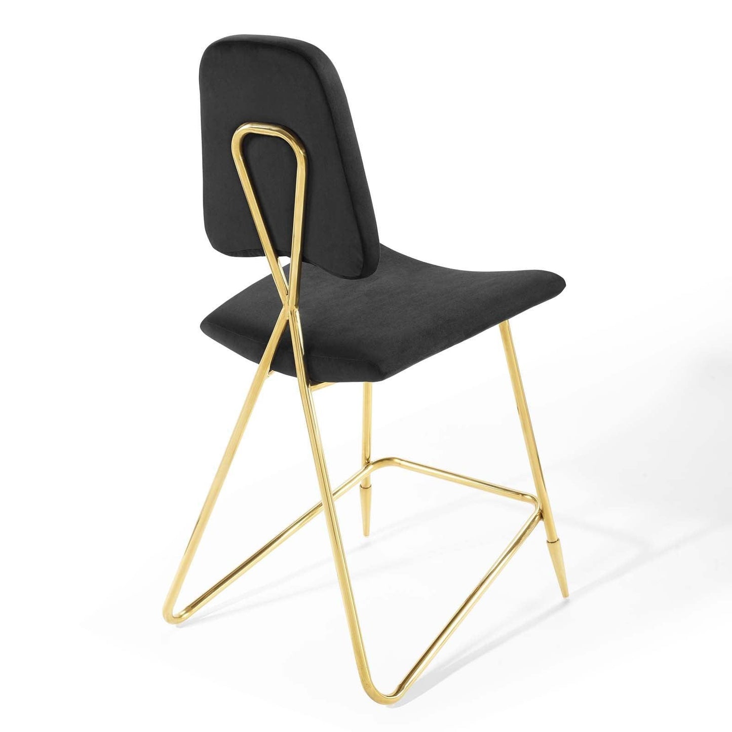 Modway Ponder Performance Velvet Counter Stool FredCo