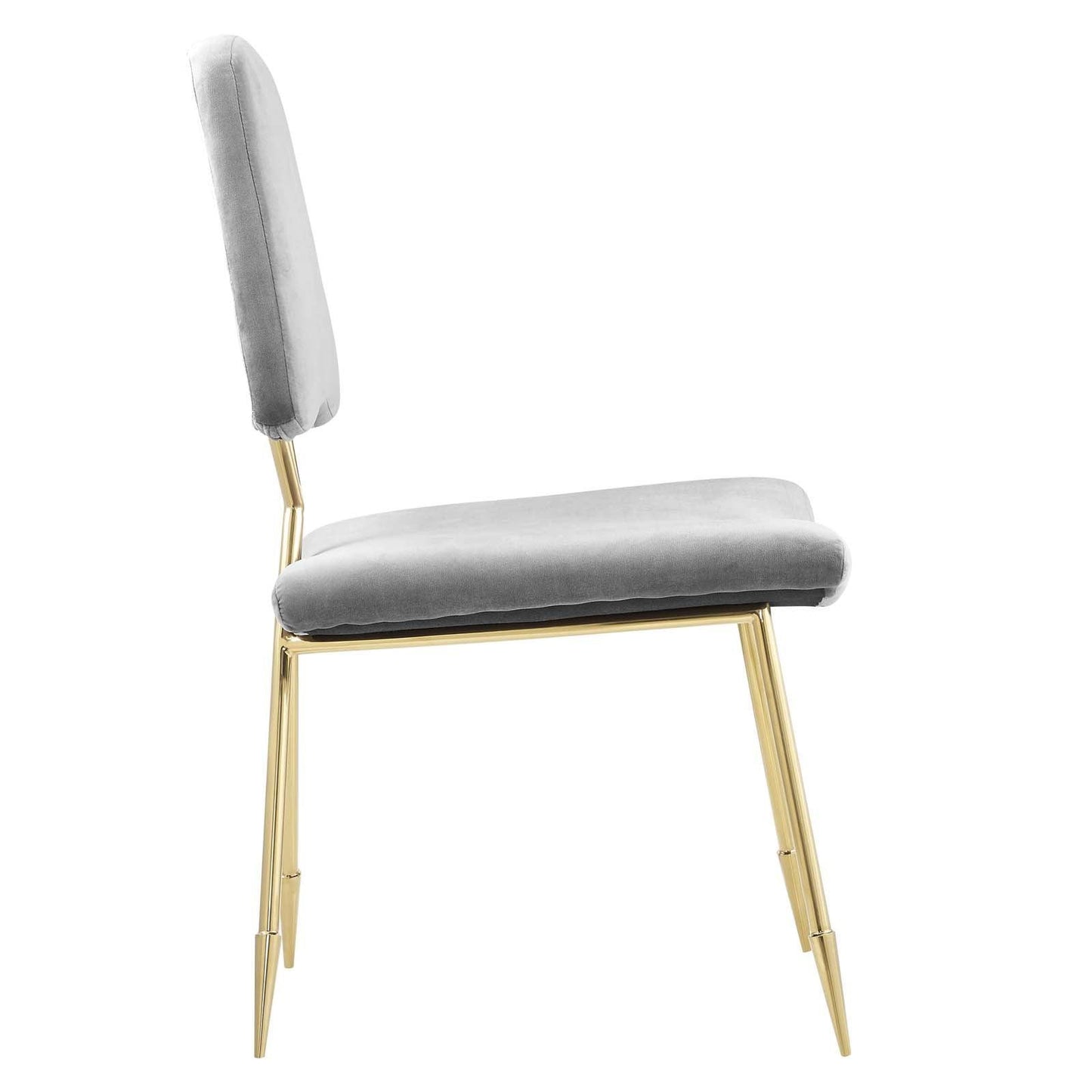 Modway Ponder Performance Velvet Dining Side Chair FredCo