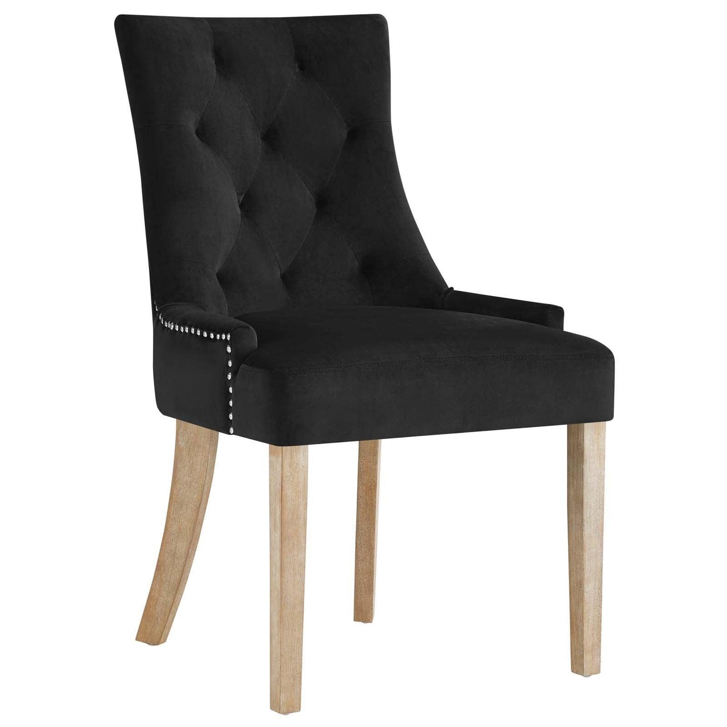 Modway Pose Dining Chair Performance Velvet Set of 4 FredCo