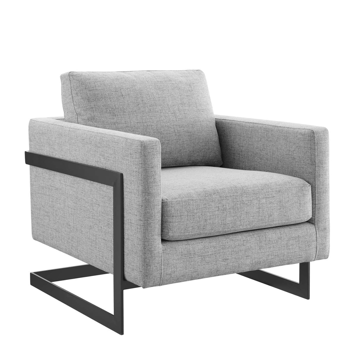 Modway Posse Upholstered Fabric Accent Chair FredCo