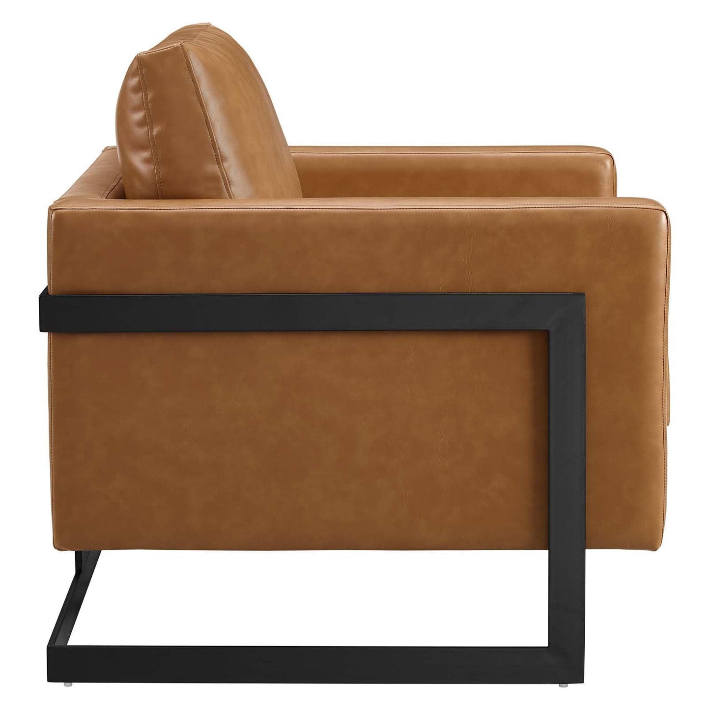 Modway Posse Vegan Leather Accent Chair FredCo