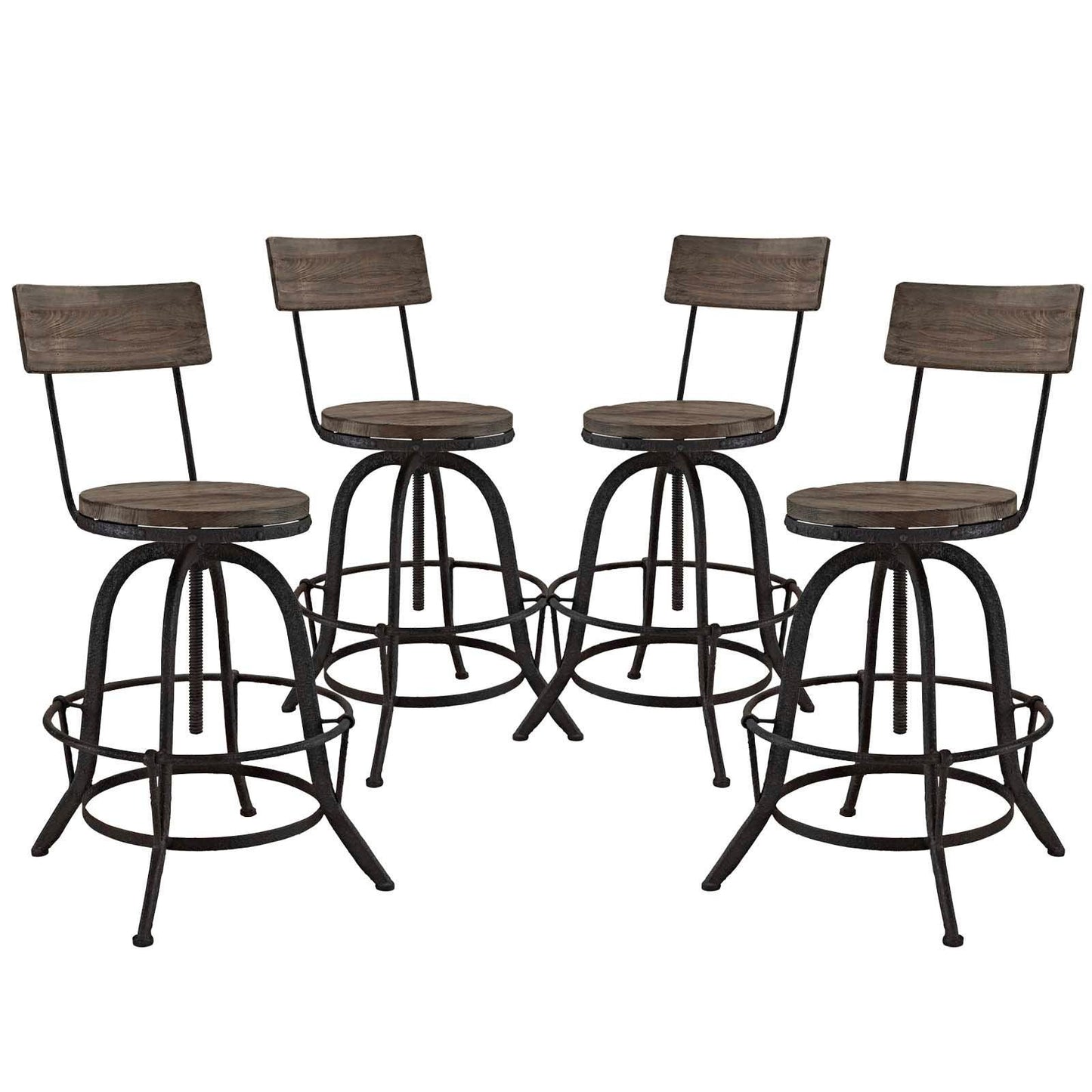 Modway Procure Bar Stool Set of 4 FredCo