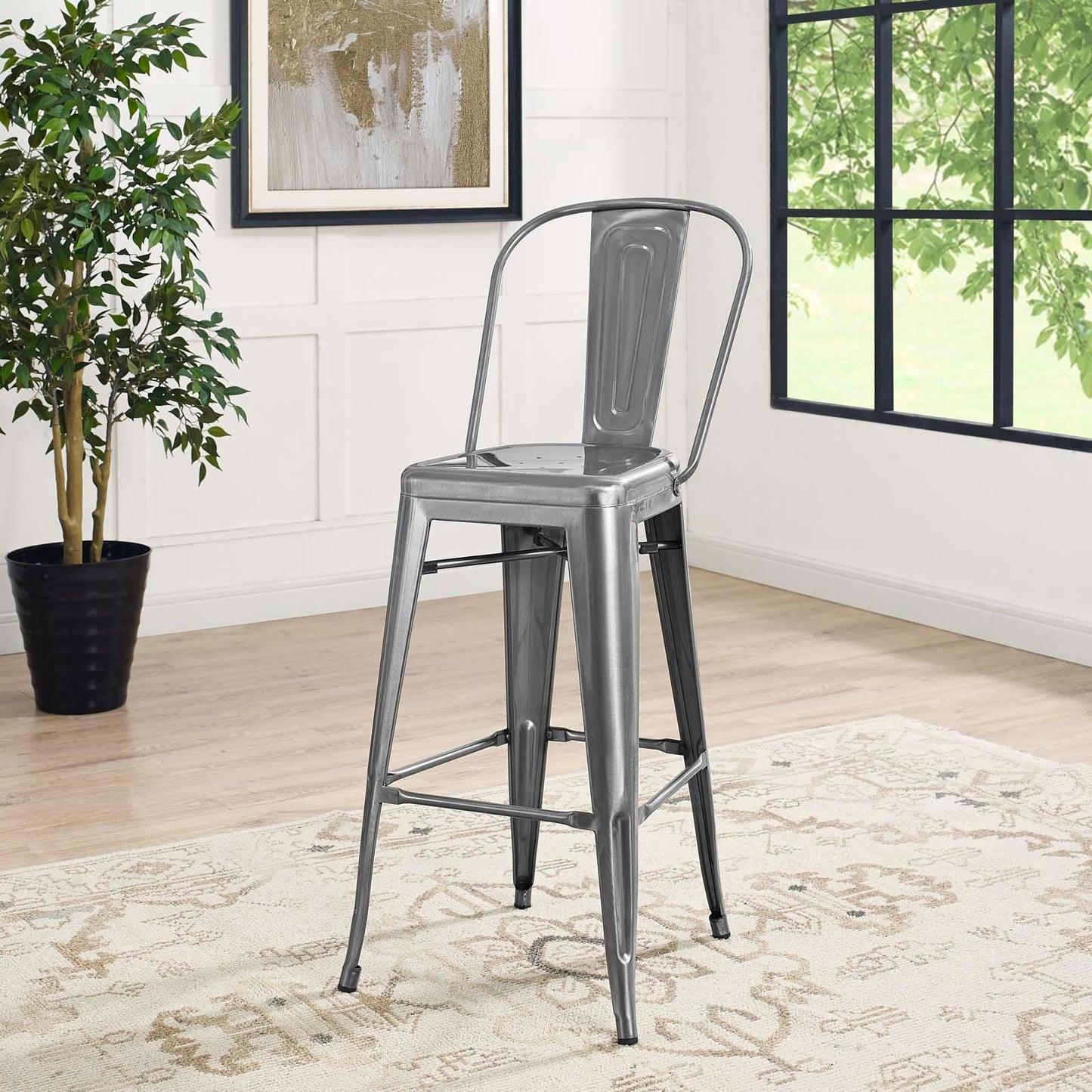 Modway Promenade Bar Side Stool FredCo