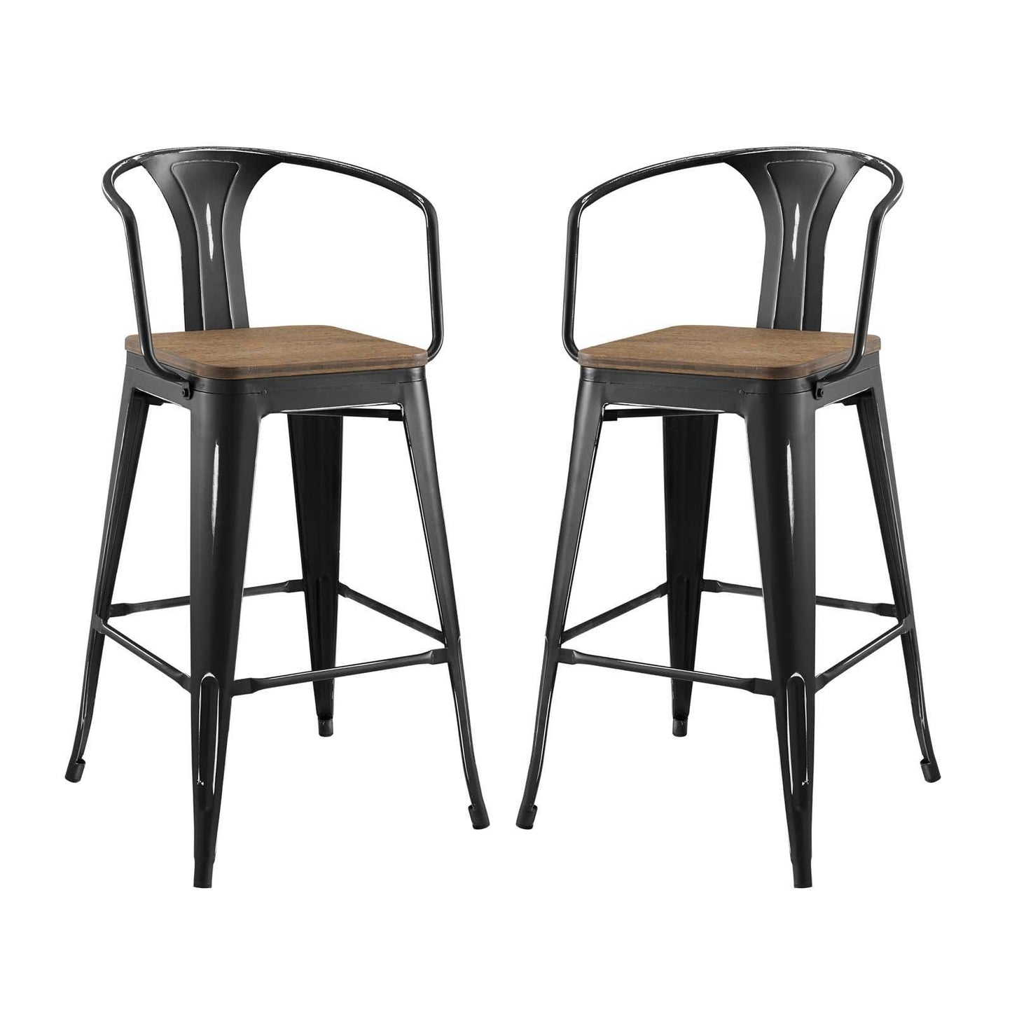 Modway Promenade Bar Stool Set of 2 FredCo