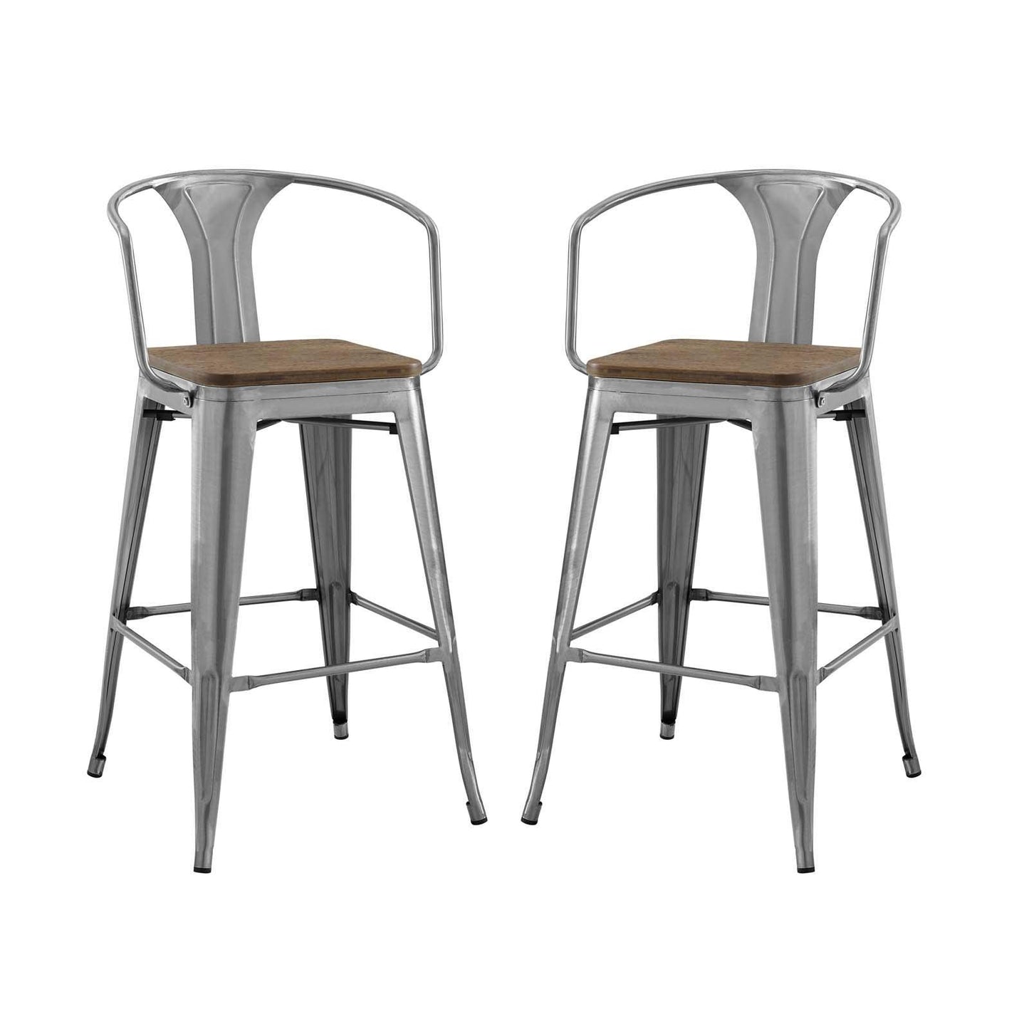 Modway Promenade Bar Stool Set of 2 FredCo