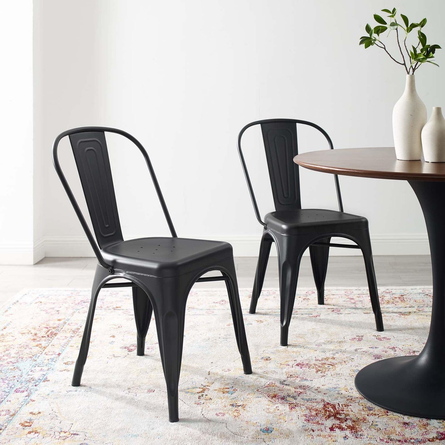 Modway Promenade Bistro Dining Side Chair Set of 2 FredCo