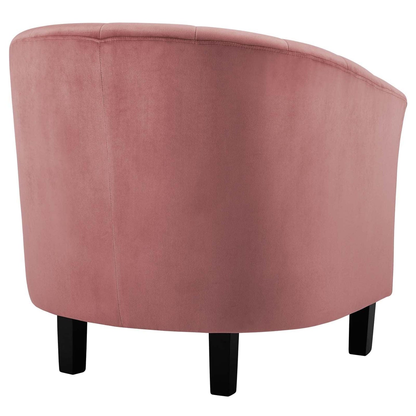 Modway Prospect Channel Tufted Performance Velvet Armchair Set of 2 FredCo