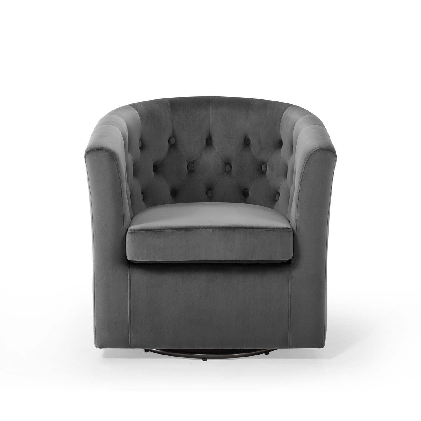 Modway Prospect Tufted Performance Velvet Swivel Armchair FredCo