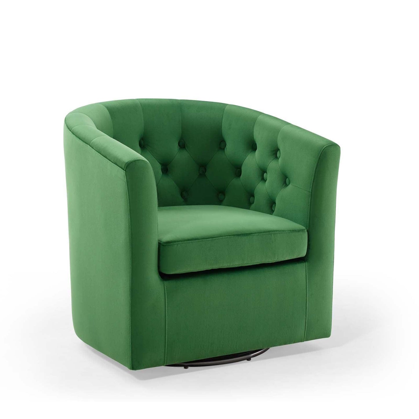 Modway Prospect Tufted Performance Velvet Swivel Armchair FredCo