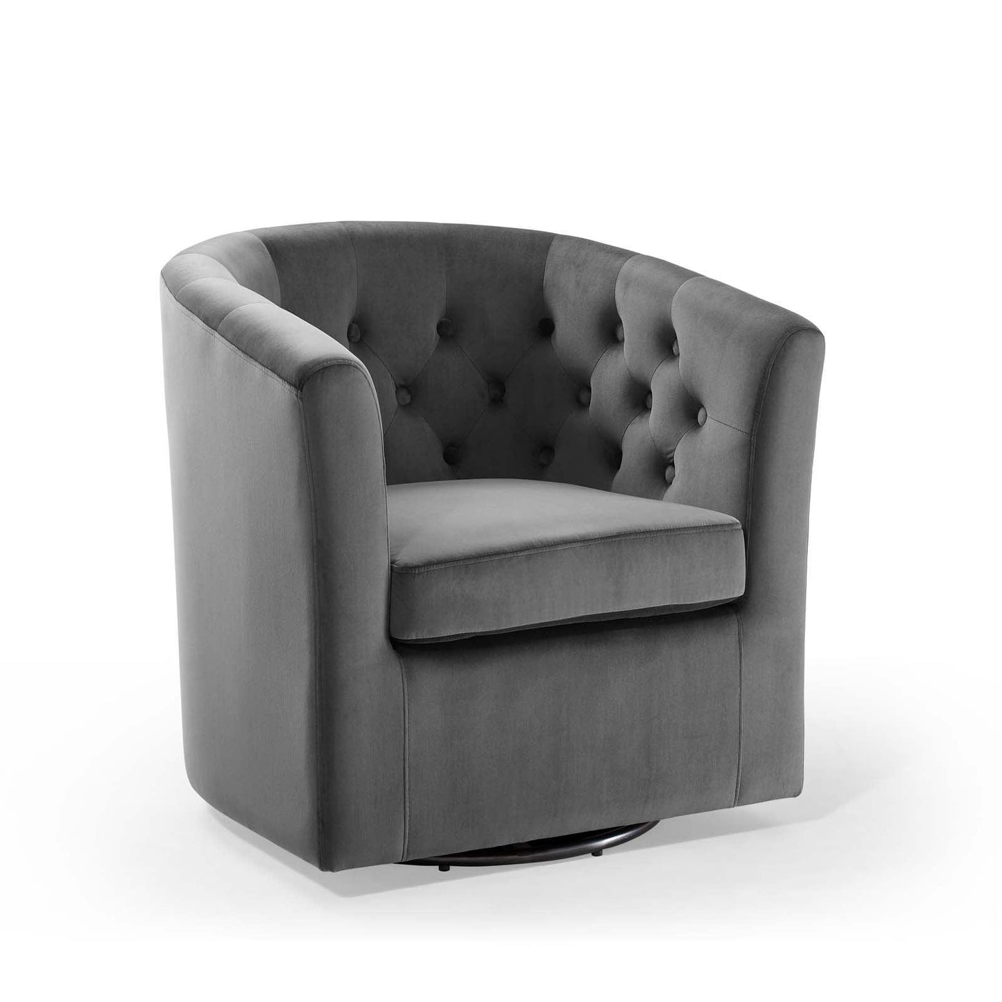 Modway Prospect Tufted Performance Velvet Swivel Armchair FredCo