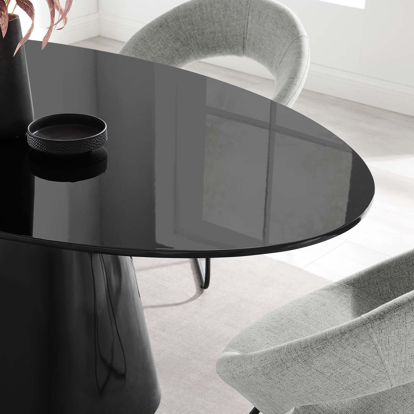 Modway Provision 75" Oval Dining Table FredCo